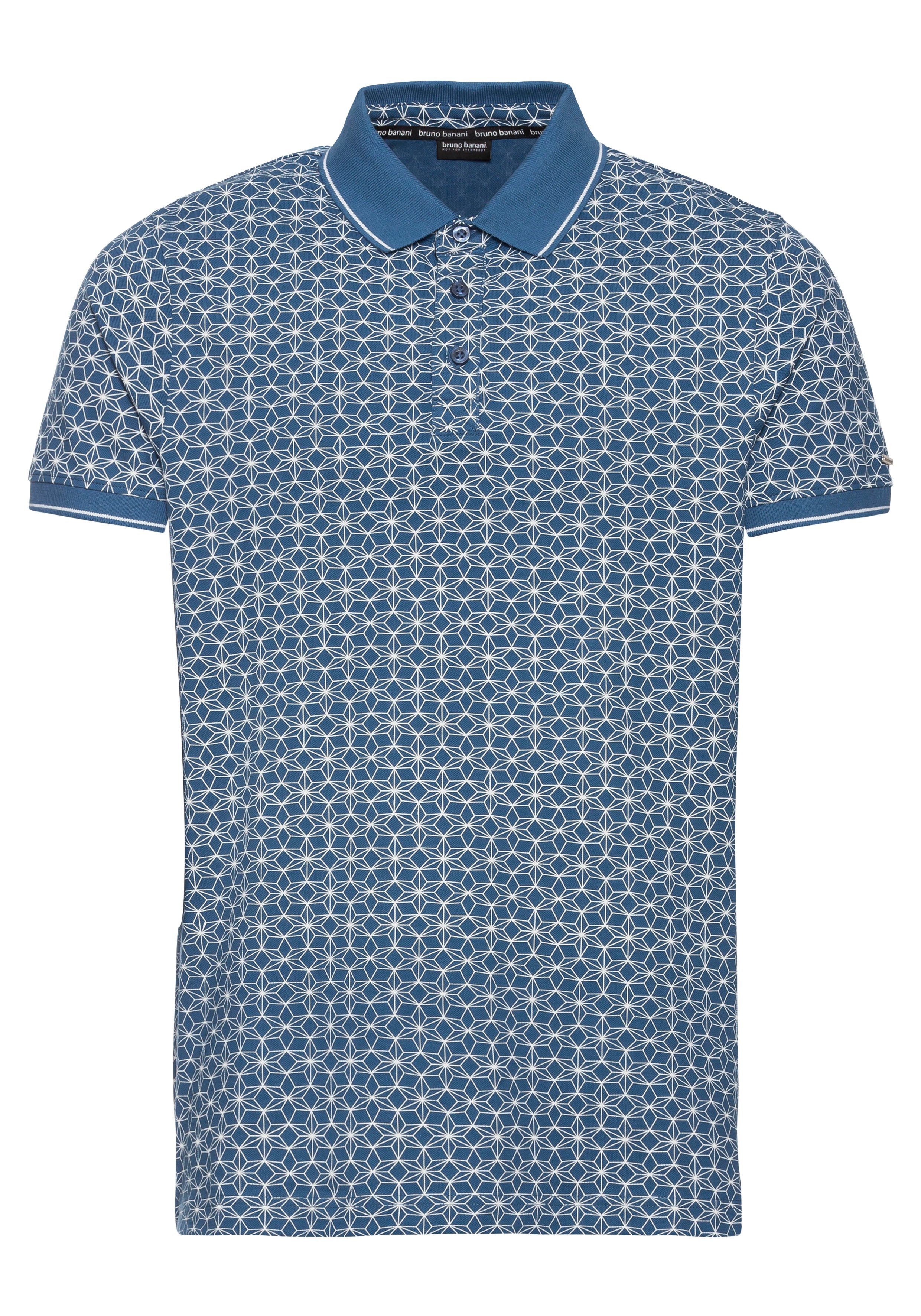 Bruno Banani Poloshirt met all-over print