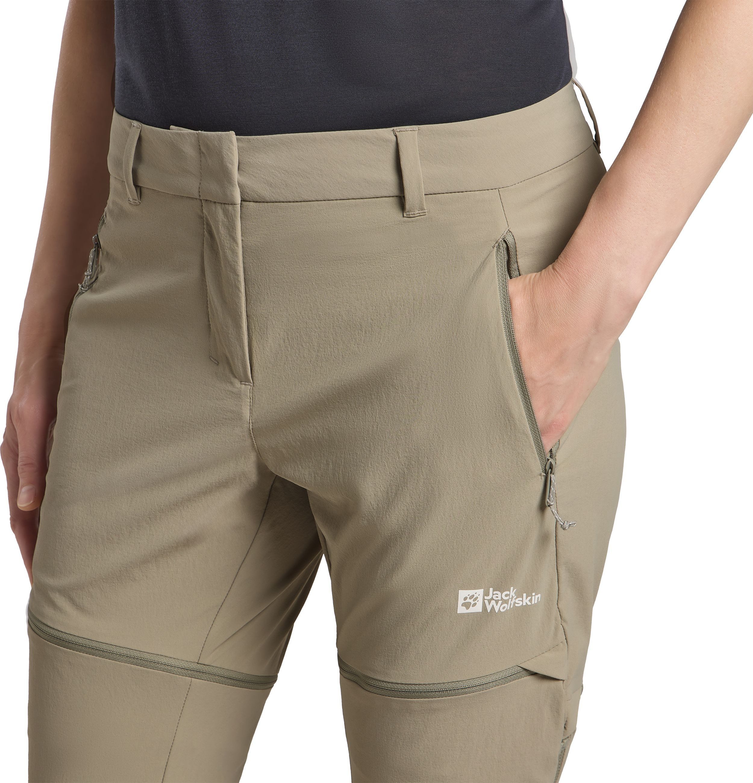Jack Wolfskin Afritsbroek HIKEOUT ZIP AWAY PANTS W