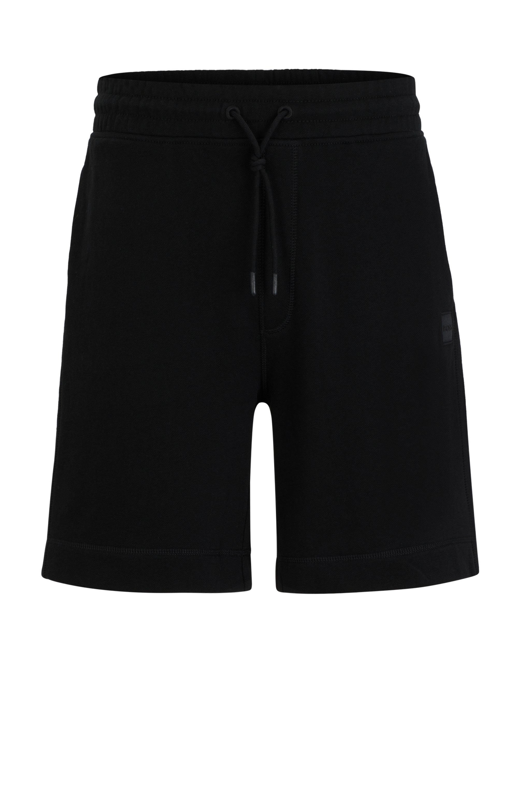 Boss Orange Sweatshort Sewalk met boss-merklabel