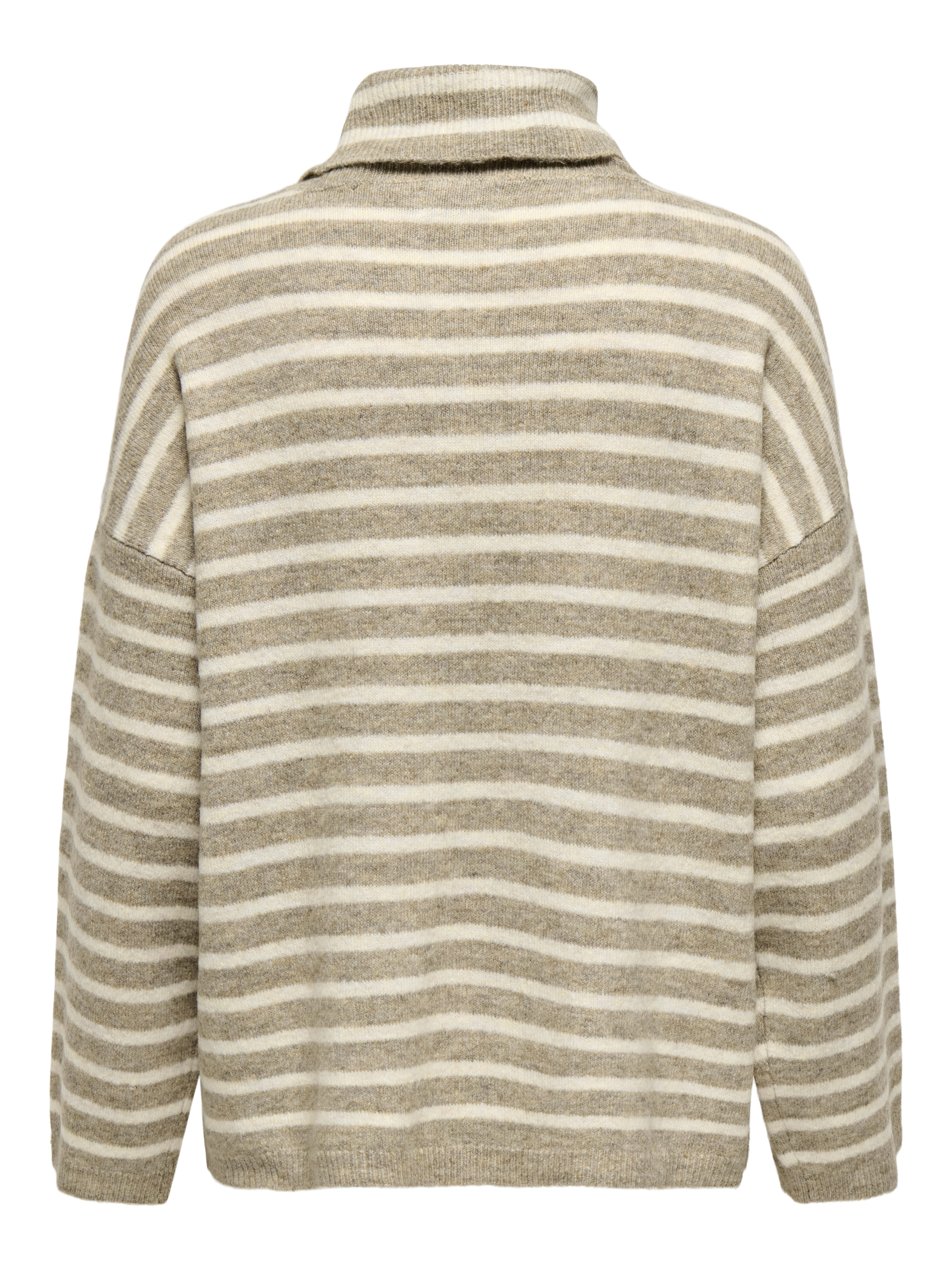 Only Coltrui ONLTALIO LS STRIPE ROLLNECK BF KNT