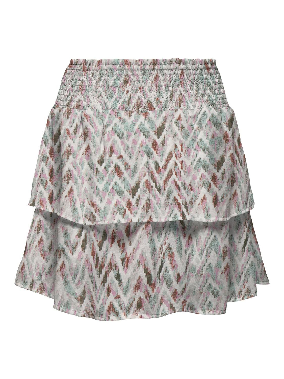 Only Minirok ONLANN STAR LAYERED SMOCK SKIRT