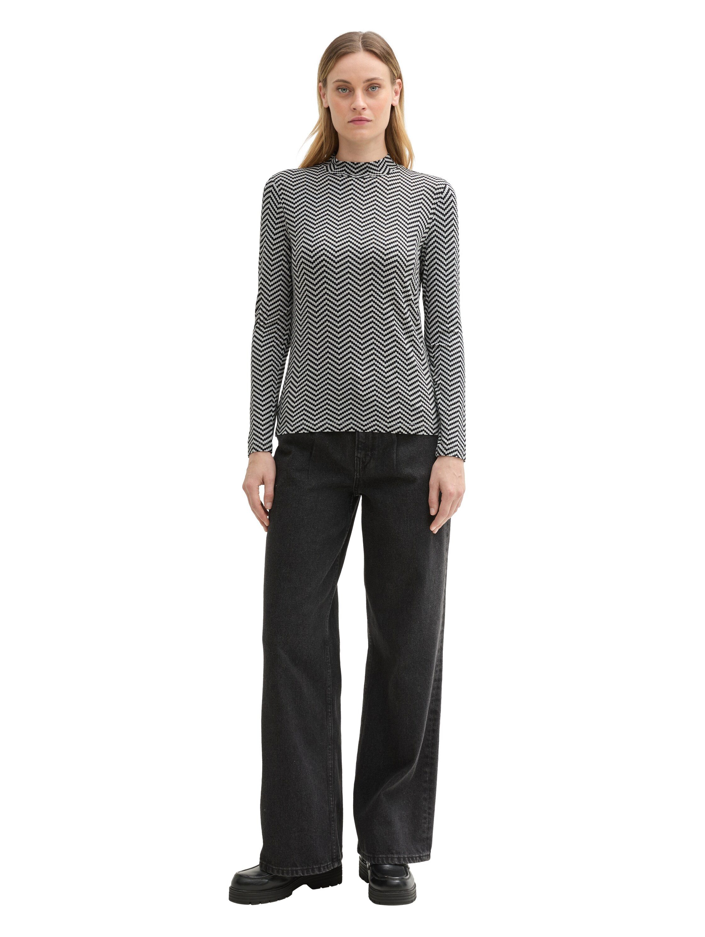Tom Tailor T-shirt met all-over motief