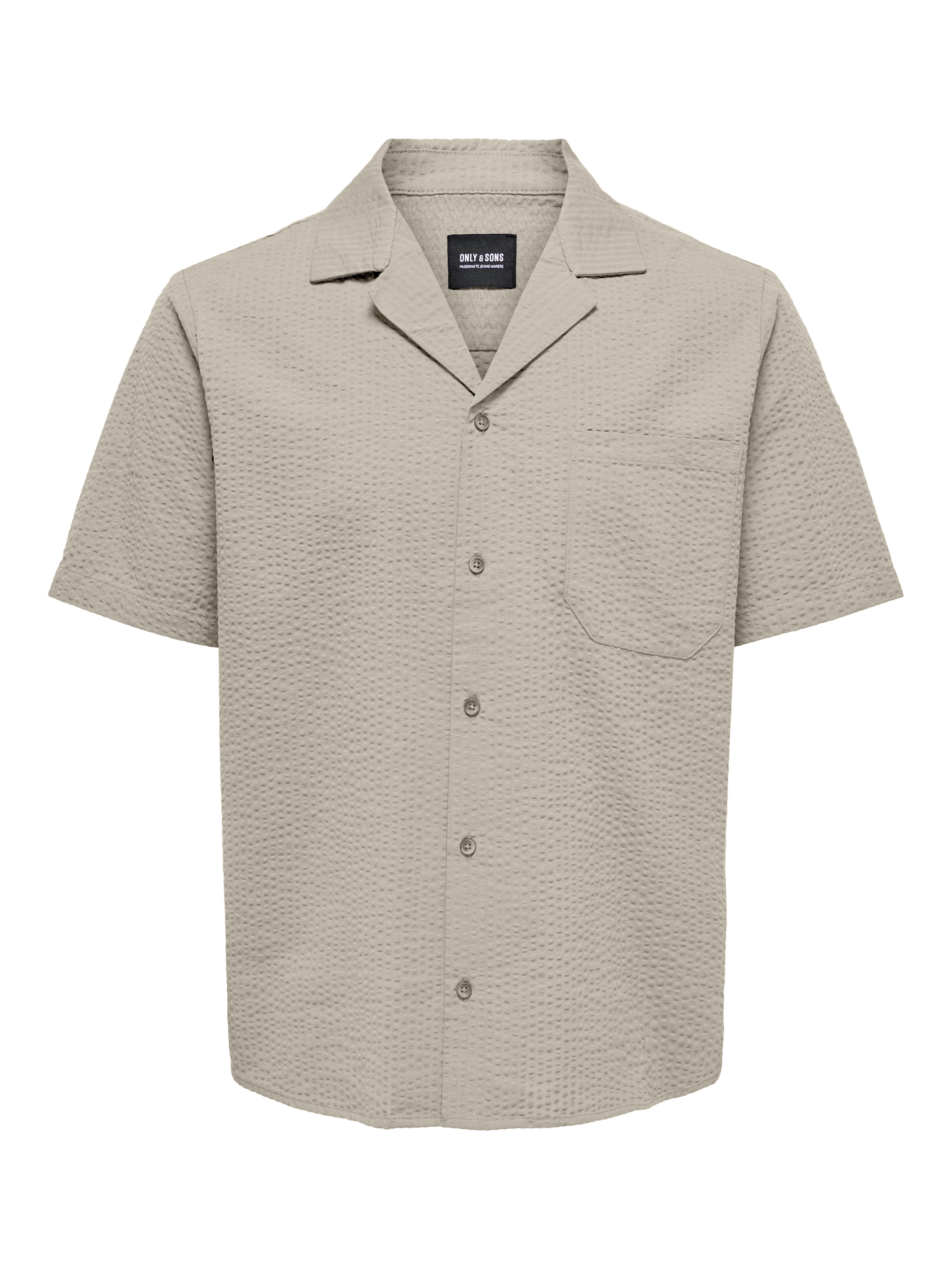 ONLY & SONS Overhemd met korte mouwen ONSEYE RESORT SEERS 0009 SHIRT NOOS