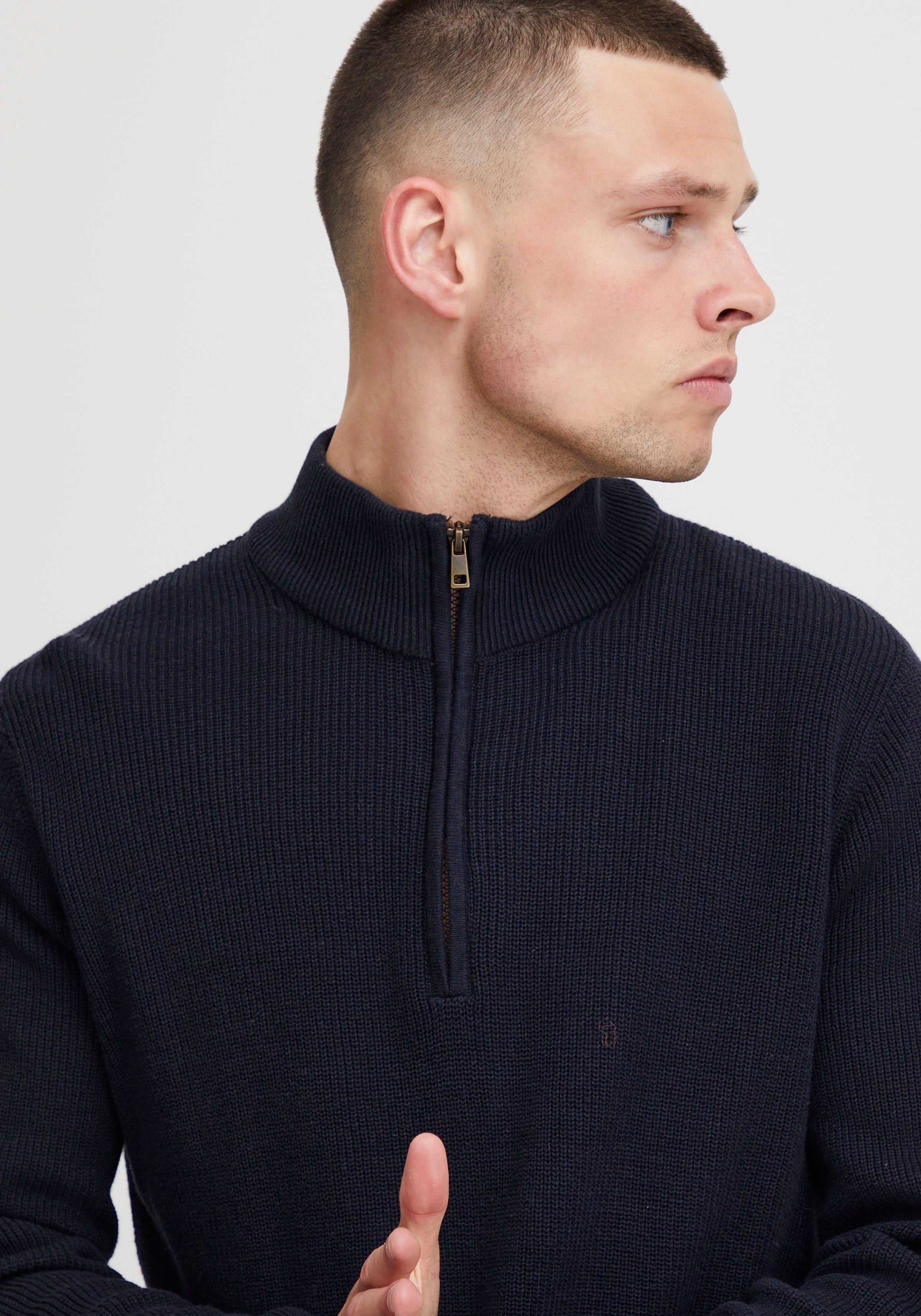 Blend Trui met staande kraag BL Pullover BHCodford half-zipp