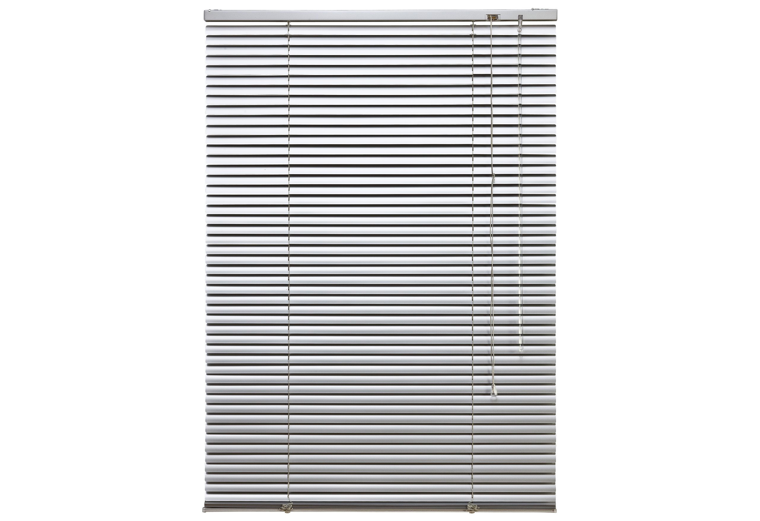 Liedeco Jaloezie Aluminium-jaloezie (1 stuk) vouwgordijnen & jaloezieën maat H/B: 220/100 cm zilver