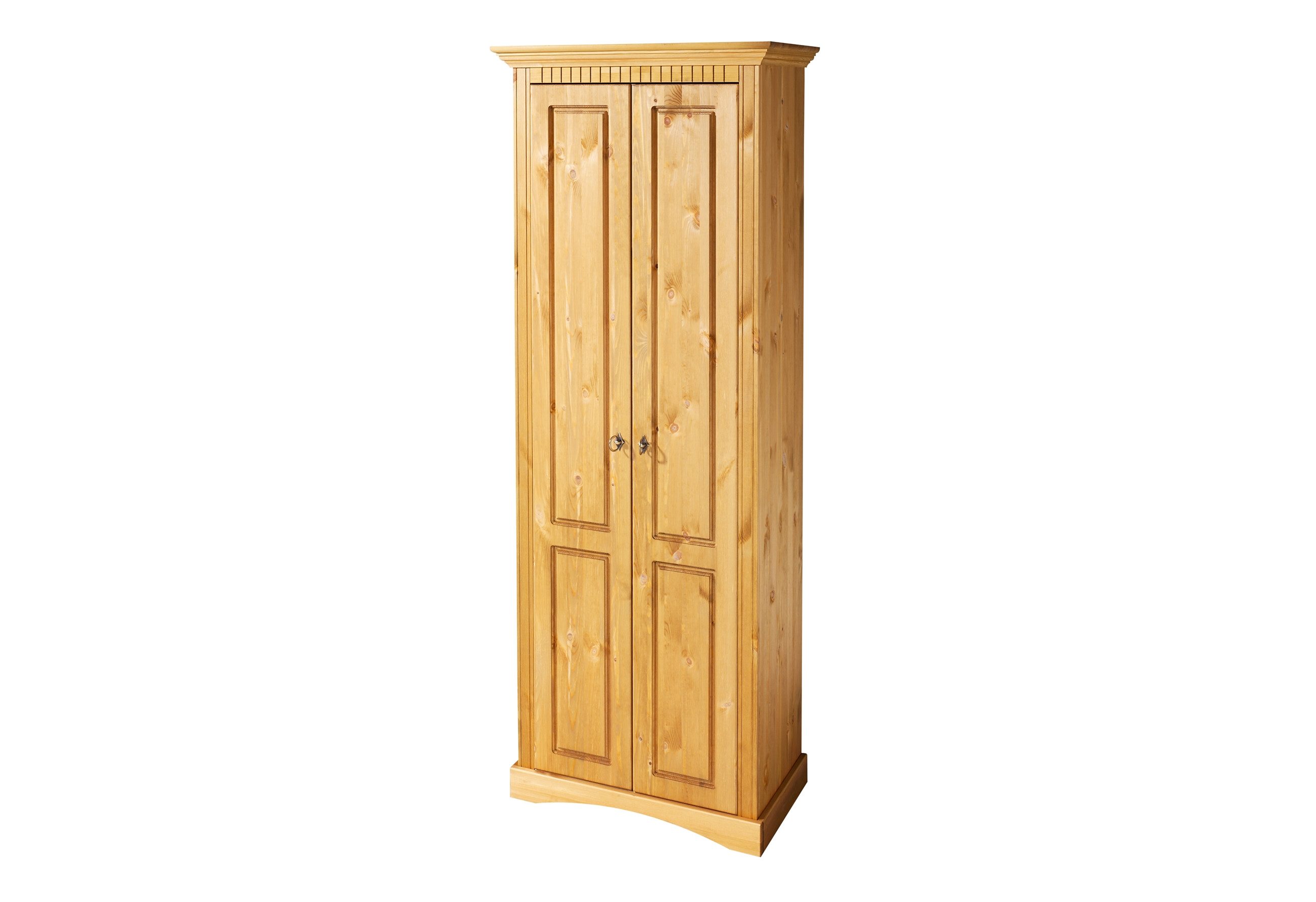 Home affaire Kledingkast Rustiek gemaakt van massief grenen, breedte 71 cm, met cassette-look