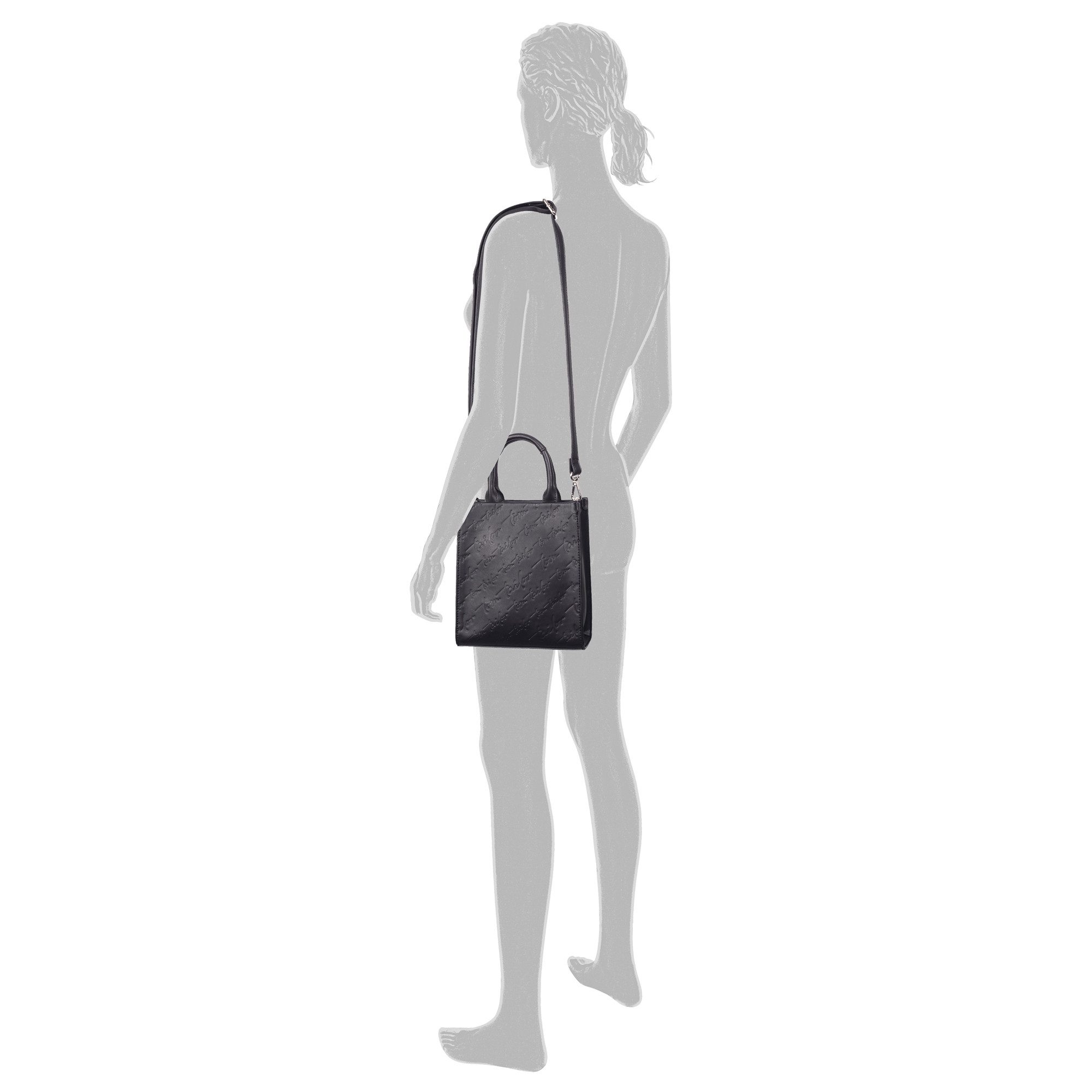 Tom Tailor Shopper Denice van glad imitatieleer met een prachtig logo in cursief
