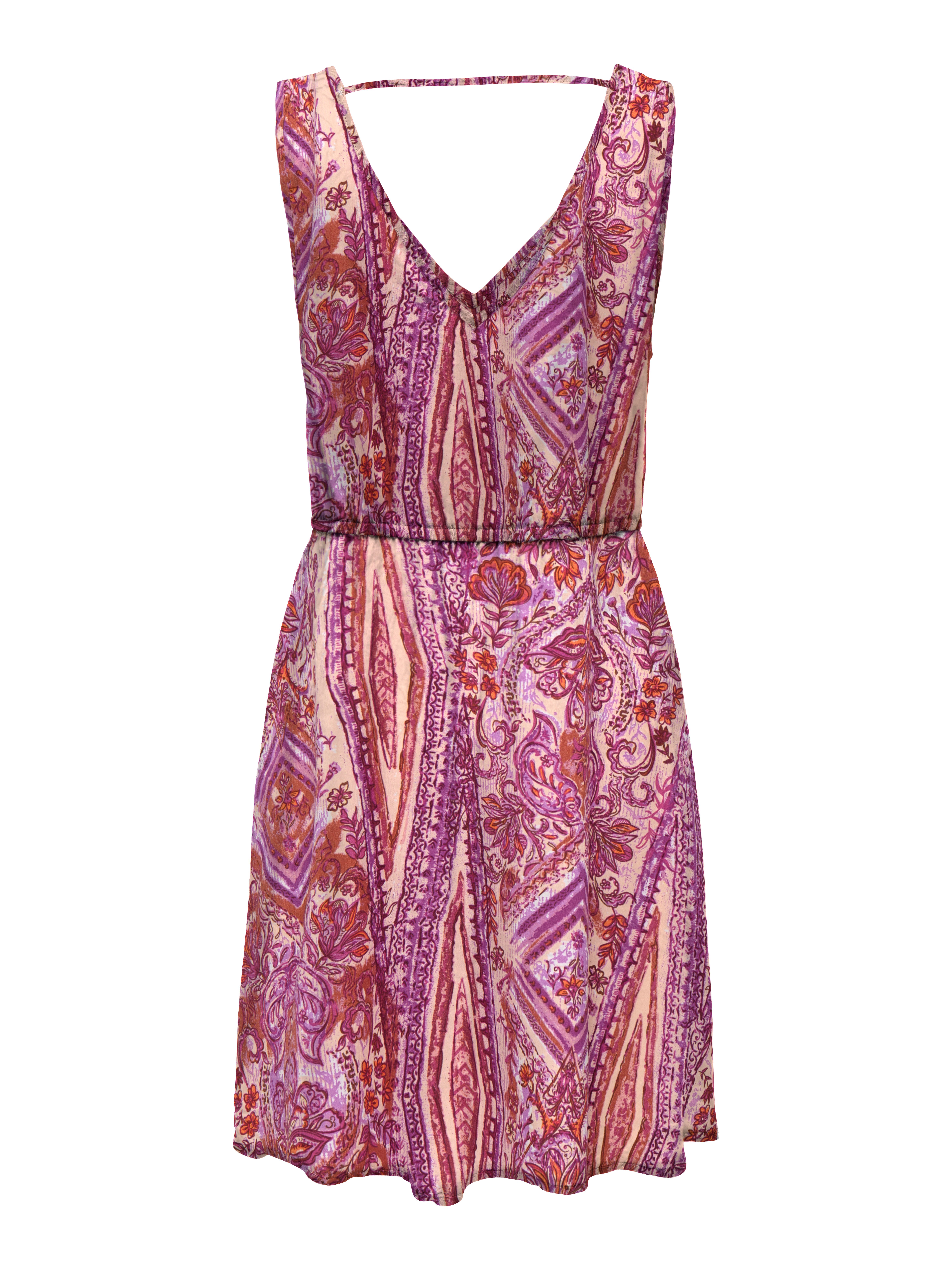 Only Mini-jurk ONLNOVA LIFE VIS SARA STRING DRESS AOP