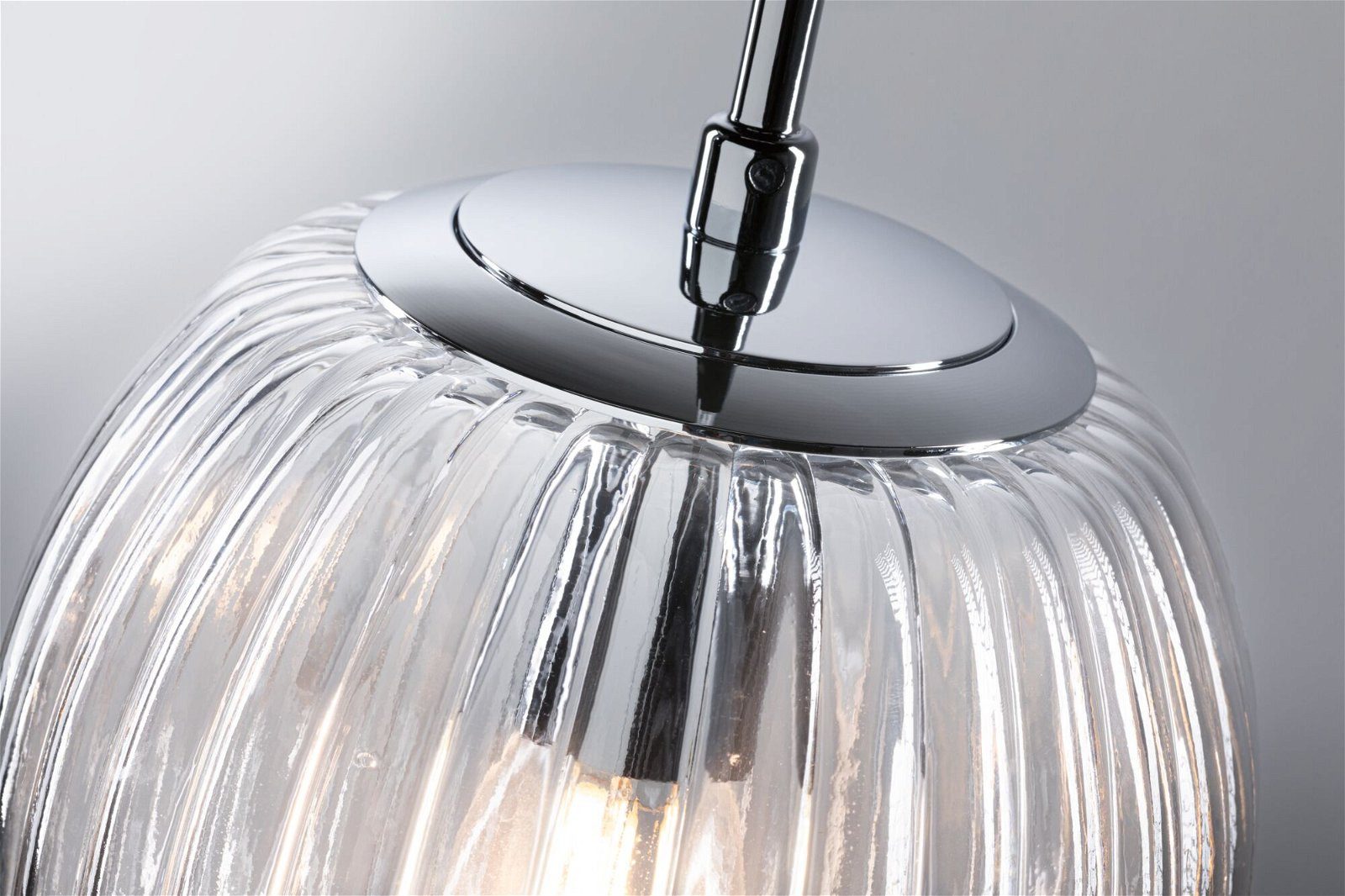 Paulmann Hanglamp Ruya E14 max. 20W Glas, Chroom (1 stuk)