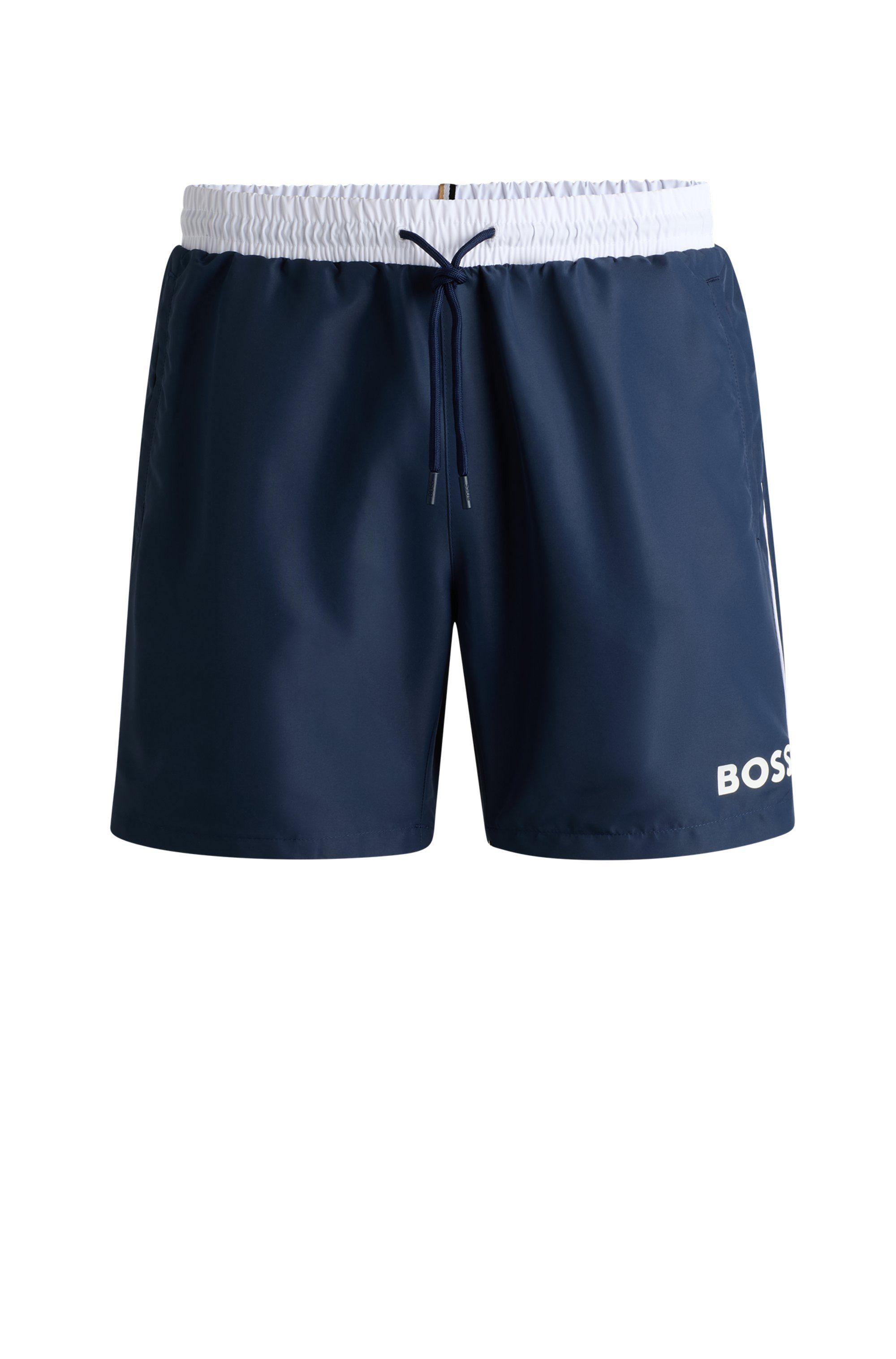 BOSS Zwemshort Starfish met contraststrepen