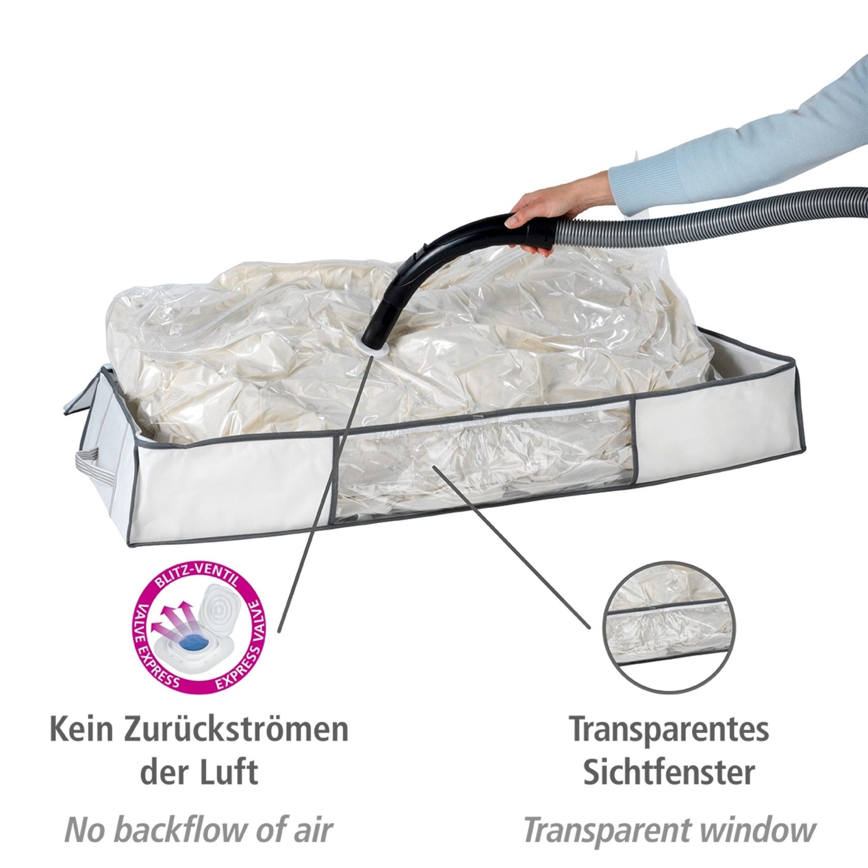 WENKO Onderbedlade Vacuum Soft Box XL