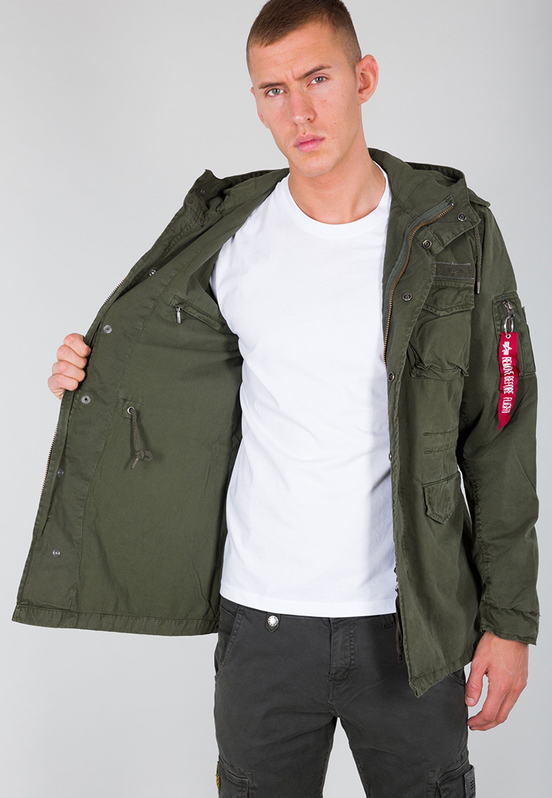 Alpha Industries Field-jacket Alpha Industries Men - Field Jackets Huntington Hood