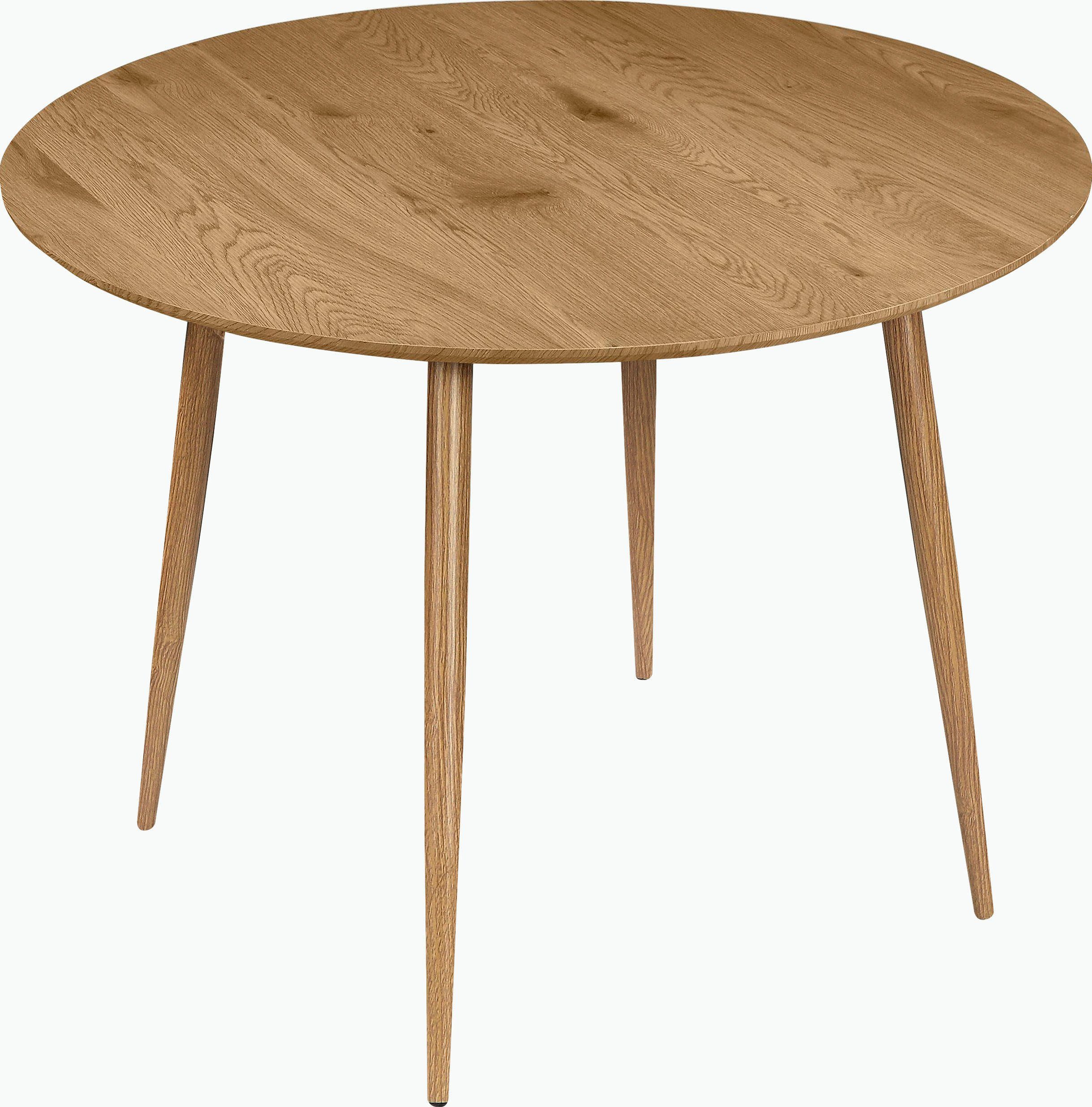 Leonique Eethoek Eadwine, TOPSELLER! Zitgroep eettafel plus 4 eetkamerstoelen (set, 5-delig)