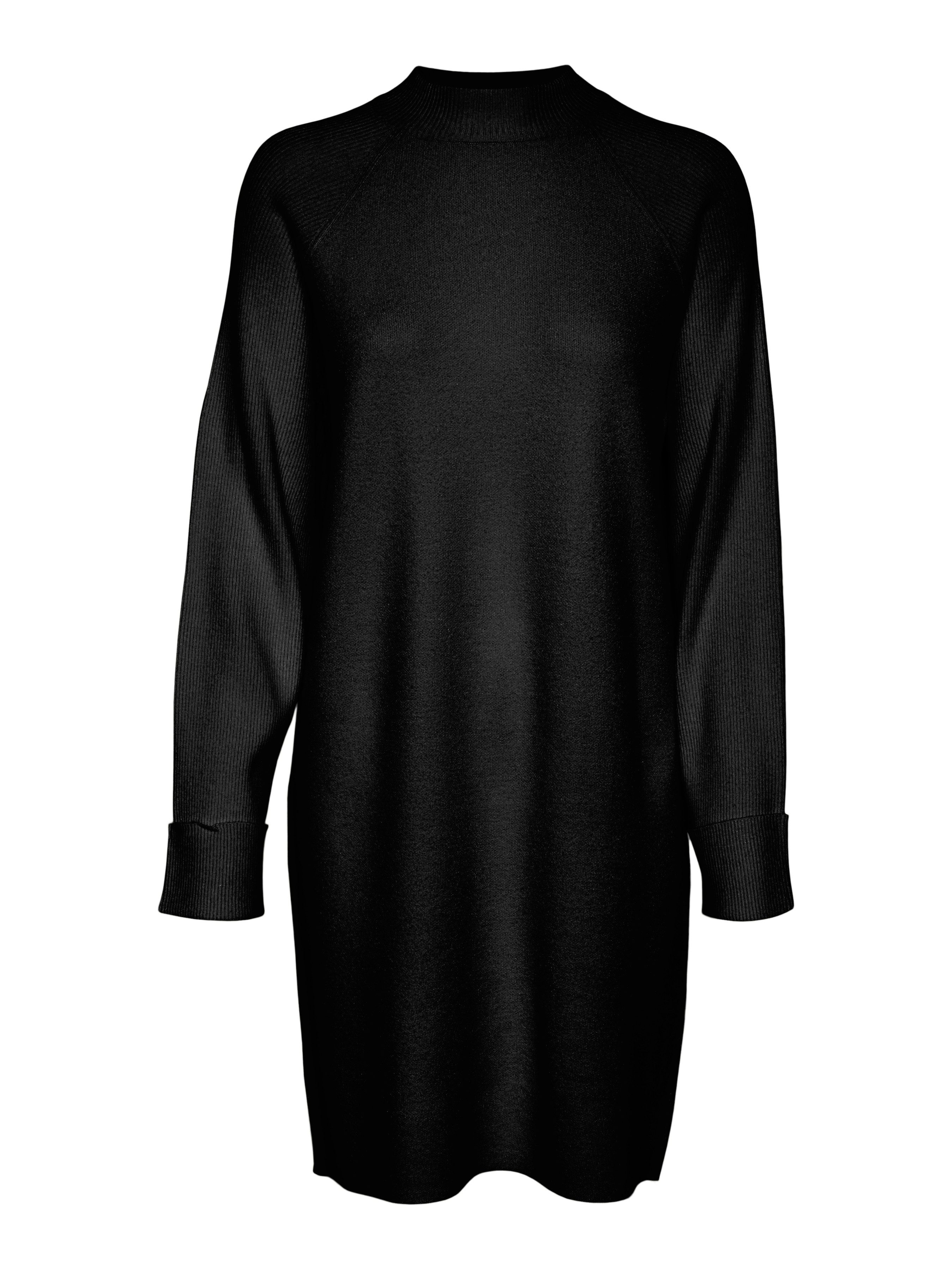 Vero Moda Gebreide jurk VMGOLD MIX LS HIGHNECK ABK DRESS GA