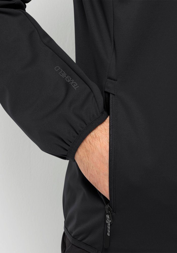 Jack Wolfskin Softshell-jack FELDBERG hoody M