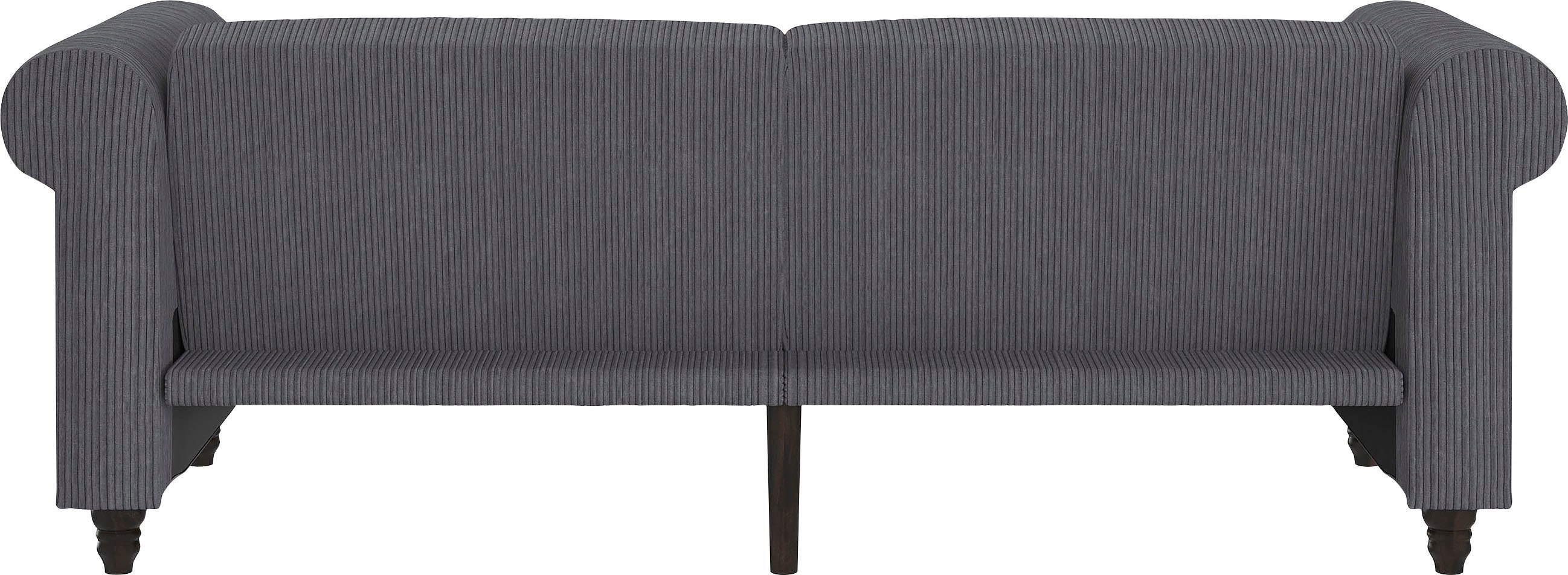 Dorel Home 3-zitsbank Felix II, slaapbank 236 cm(ligoppervlak 108 x 190 cm), rugleuning