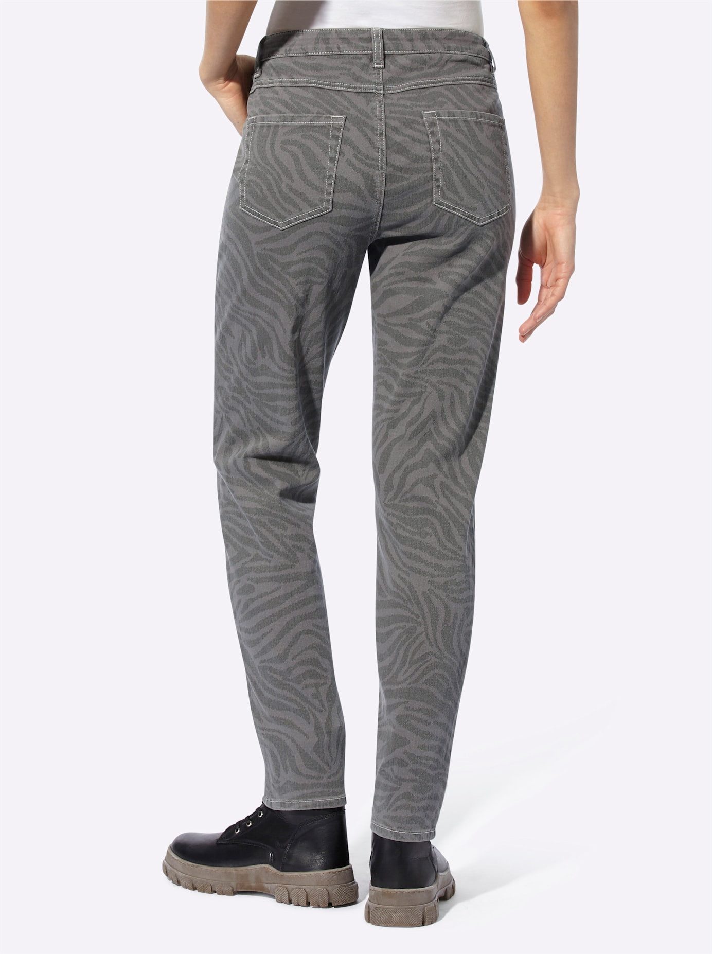 heine Geweven broek