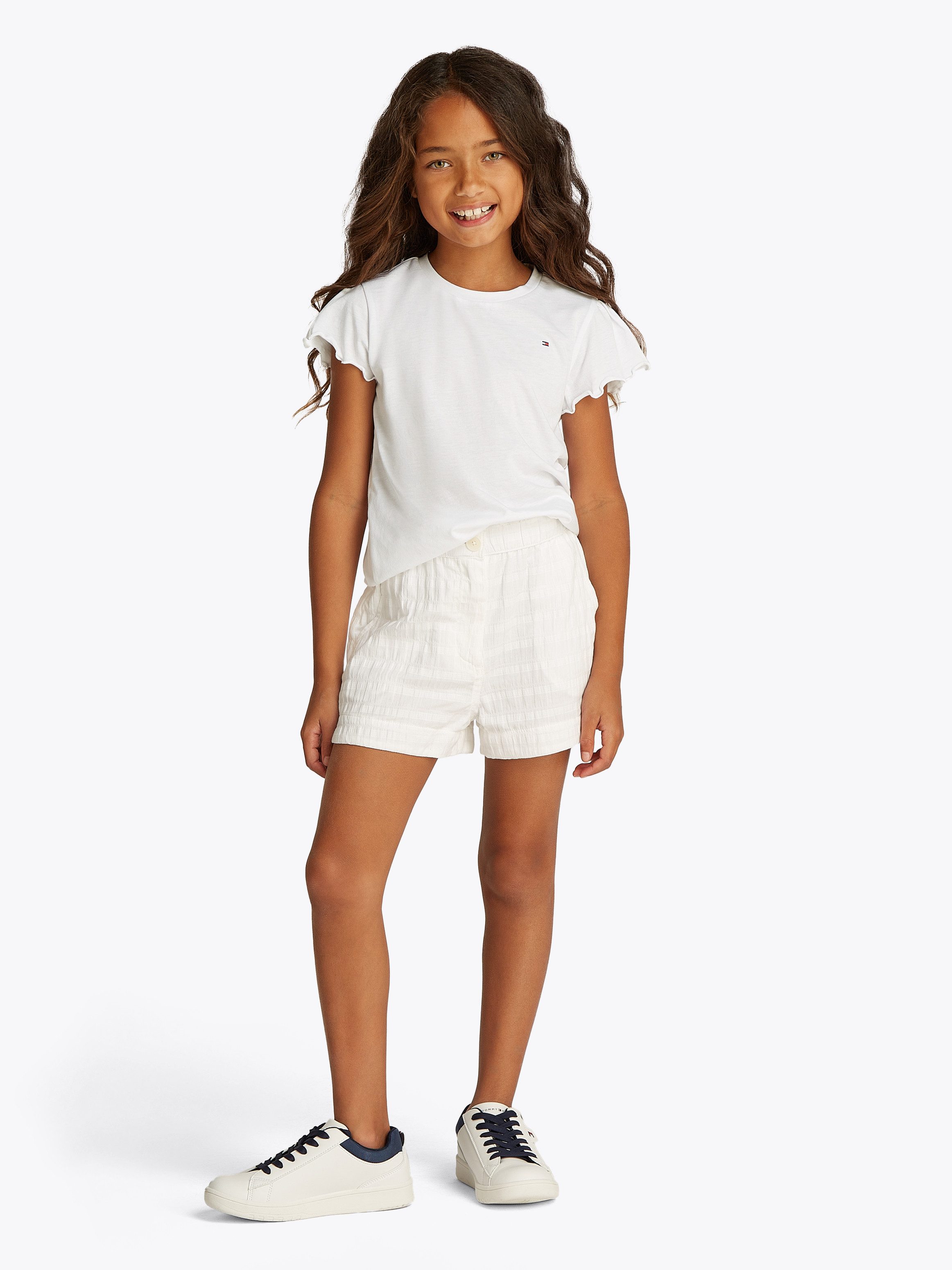 Tommy Hilfiger T-shirt ESSENTIAL RUFFLE SLEEVE TOP