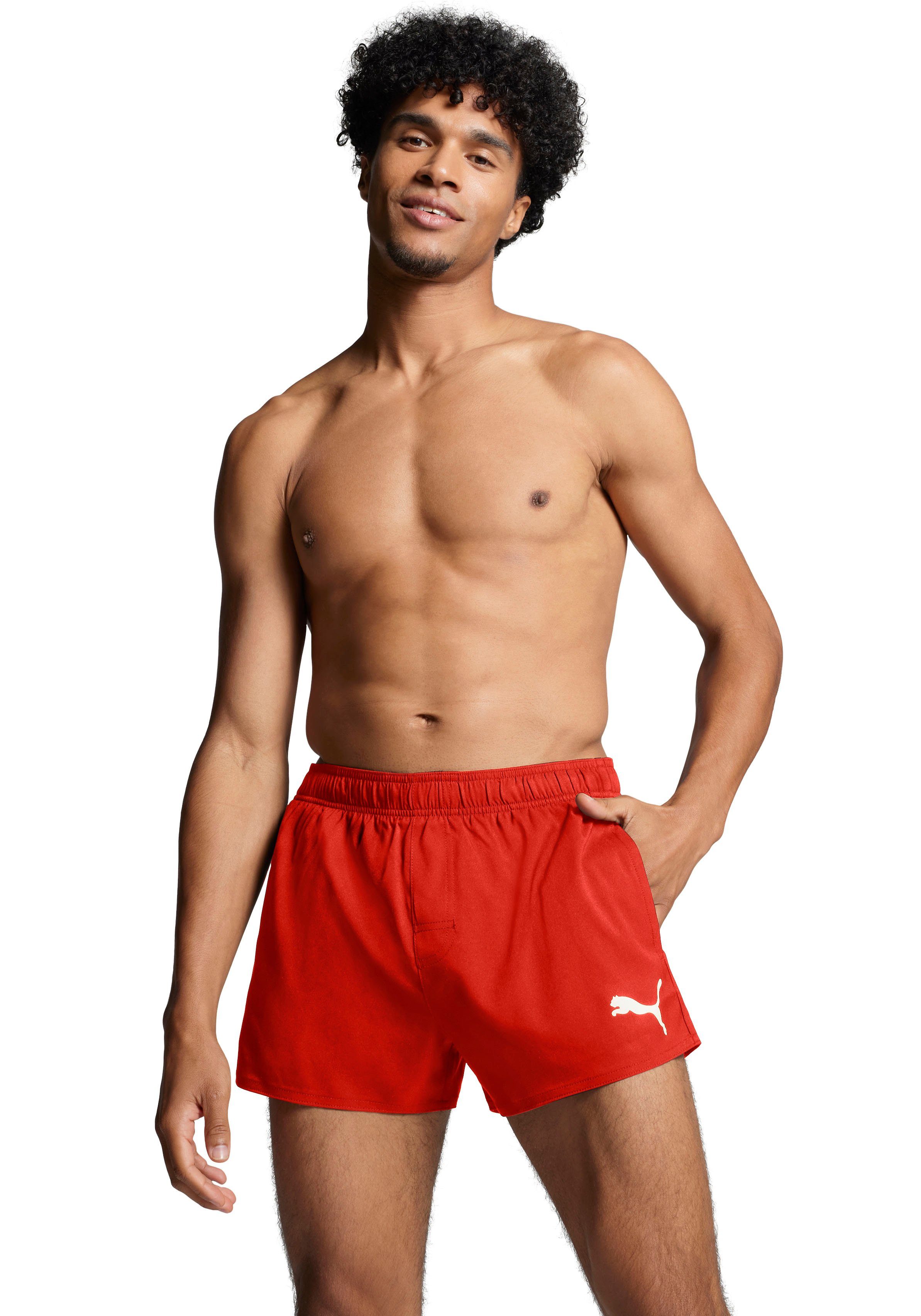 PUMA Zwemshort met zakken opzij