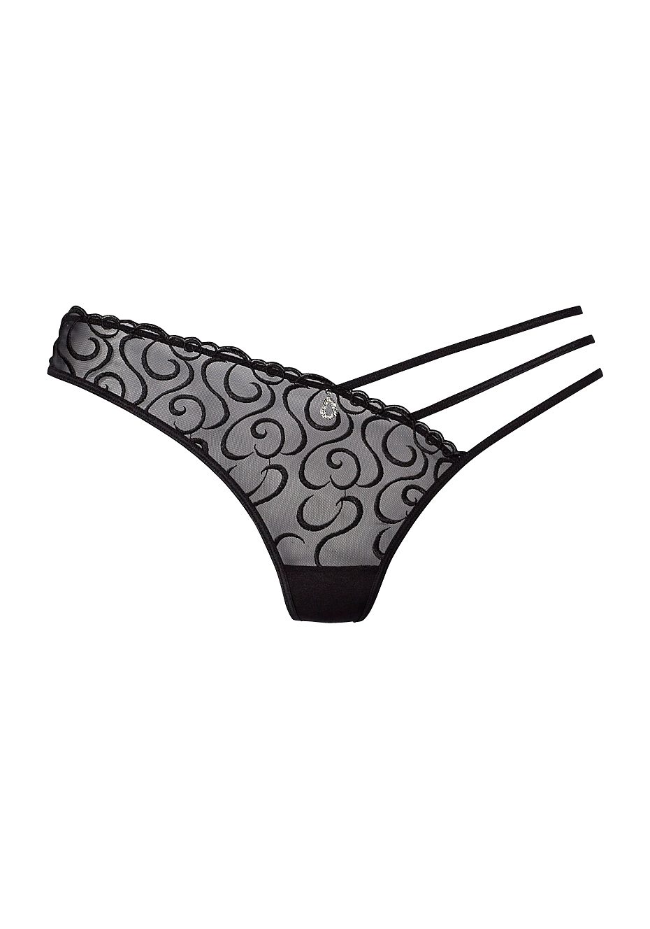 Lascana String met spannend borduurwerk, sexy lingerie, sexy ondergoed