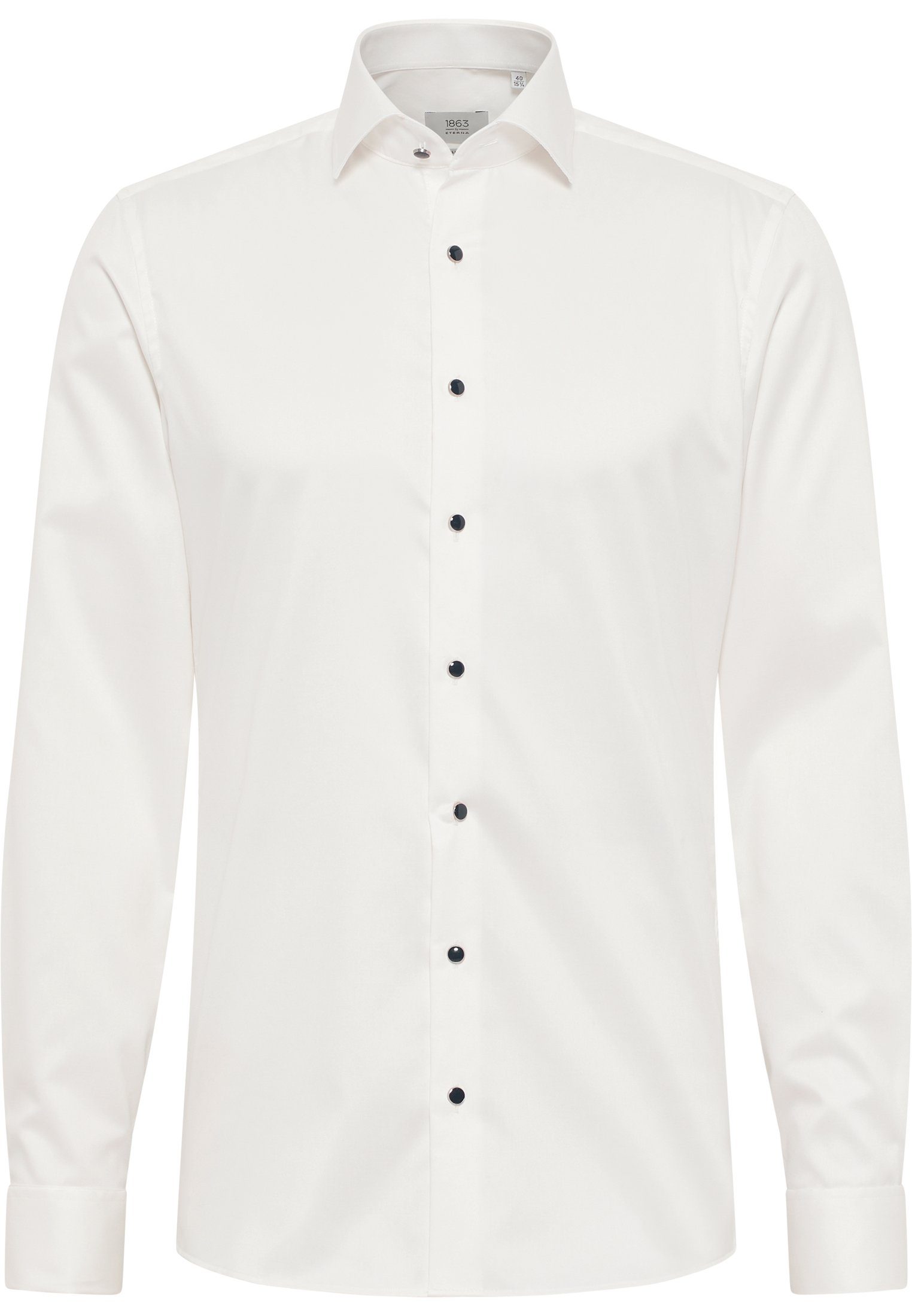 Eterna Overhemd met lange mouwen Slim fit NON IRON (strijkvrij)