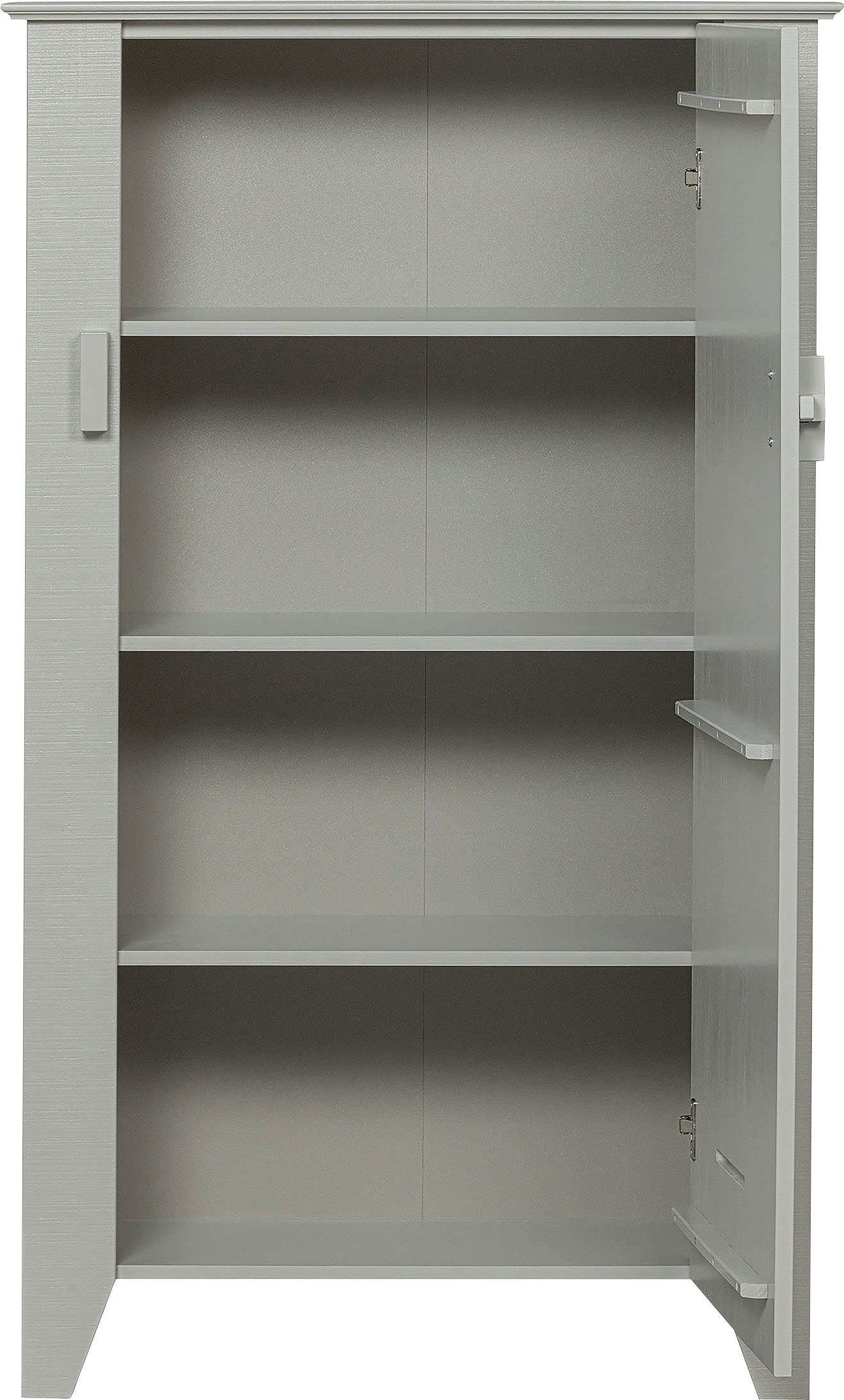 WOOOD Bergkast Gijs Boerenkast met handgreep, H 142 cm x B 85 cm