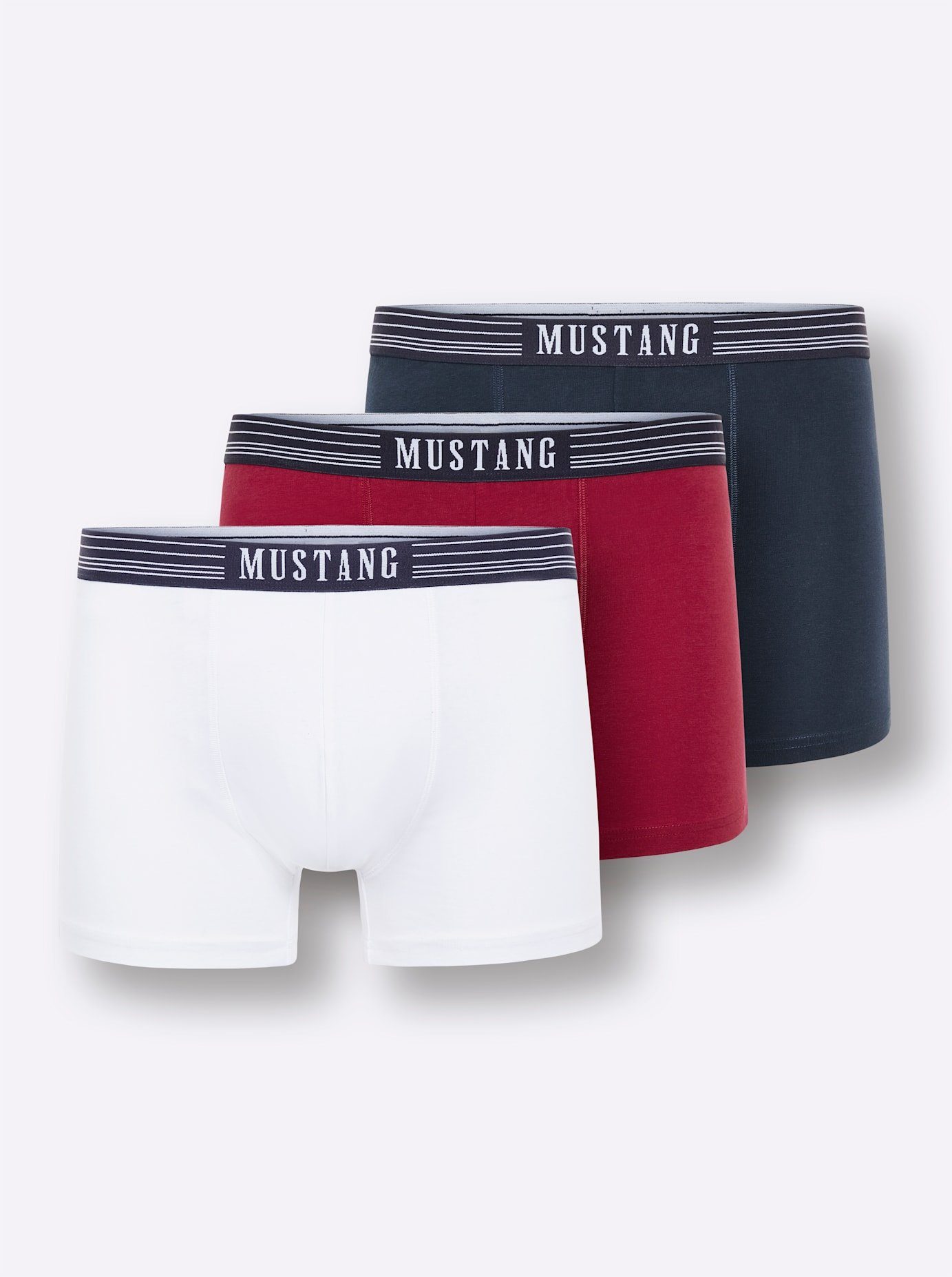 MUSTANG Boxershort (3 stuks)
