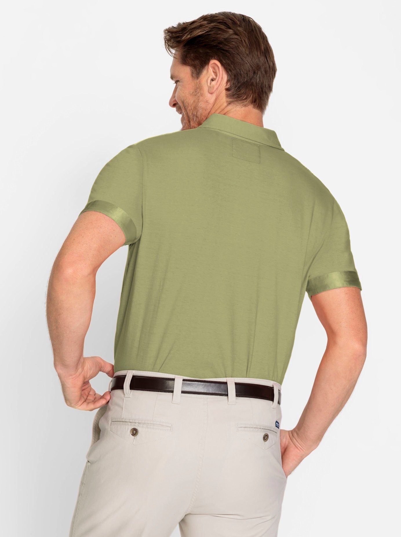 Marco Donati Shirt met korte mouwen Poloshirt met korte mouwen (1-delig)