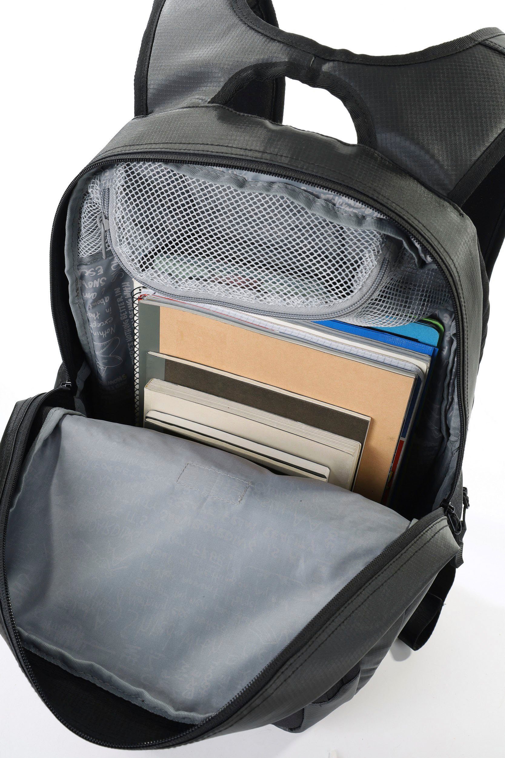 NITRO Schoolrugzak CHASE Casual rugzak, rugzak voor vrijetijd, school, werk en reis