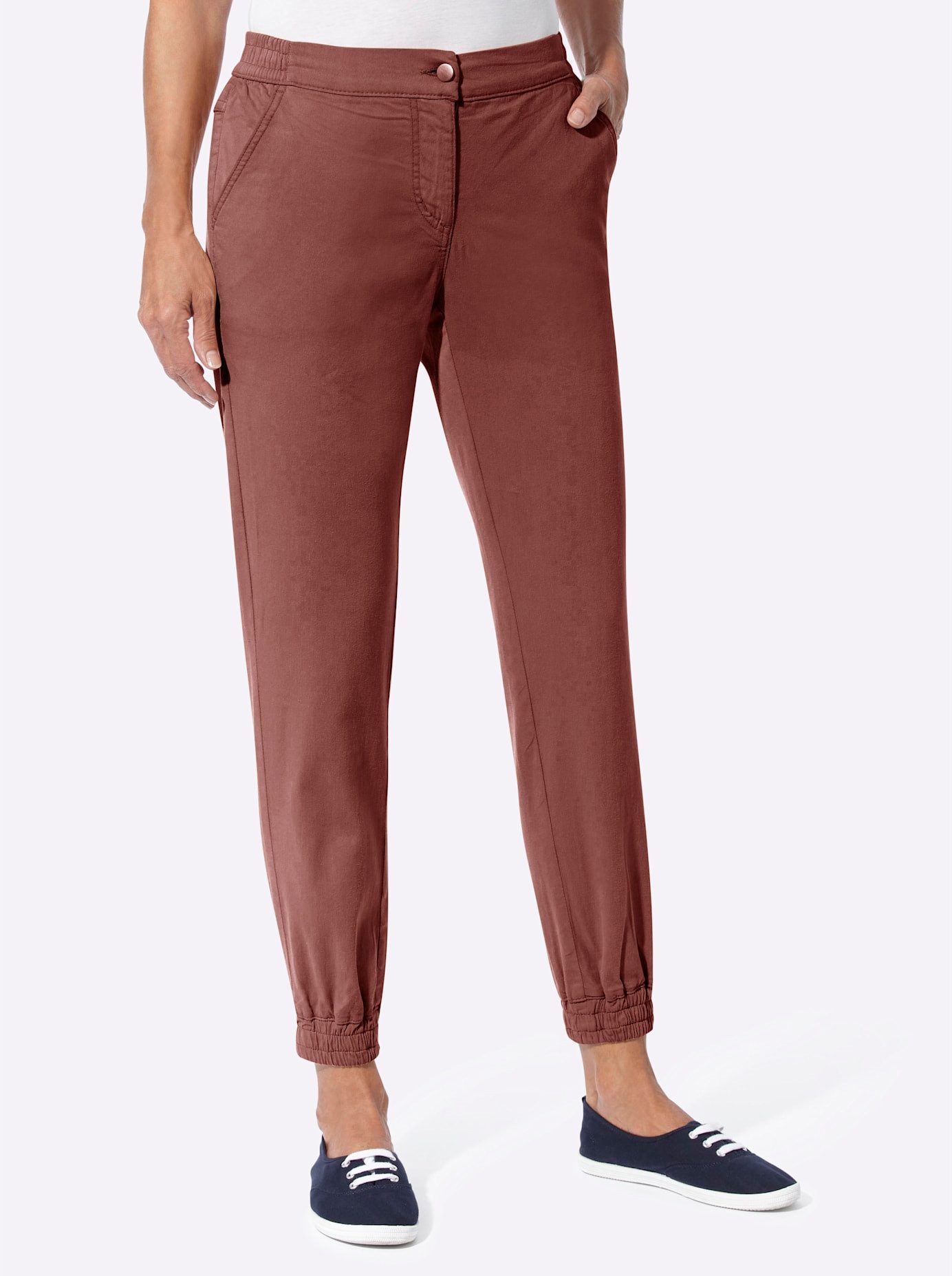 Classic Basics Geweven broek