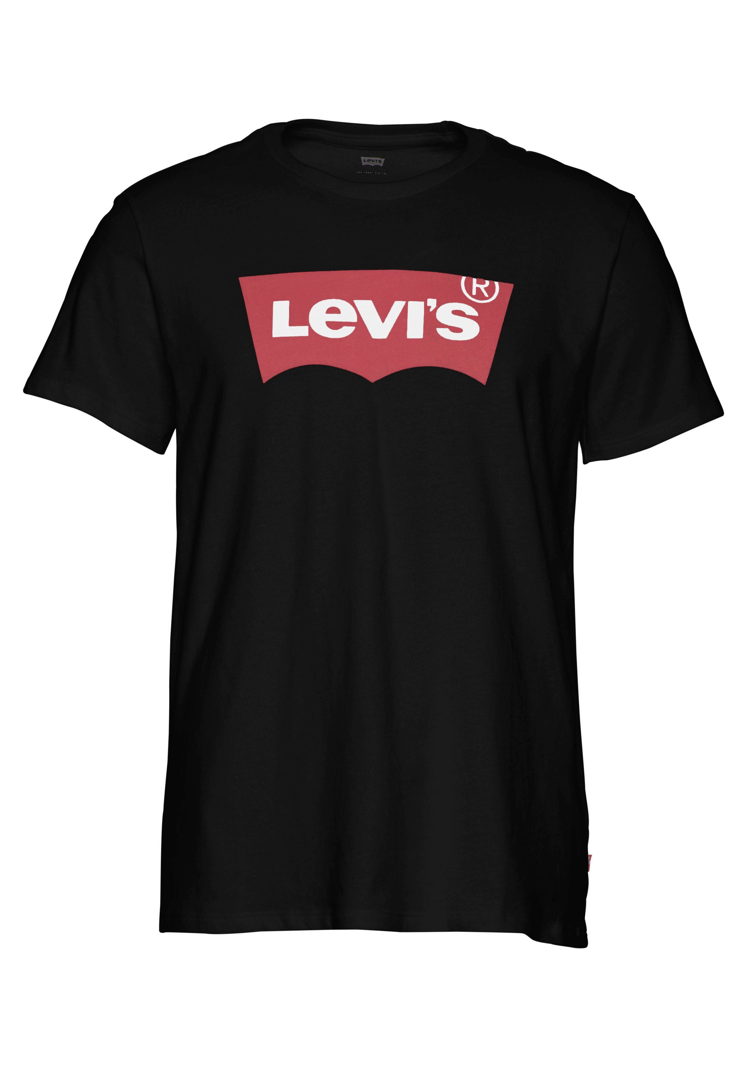 Levi's® T-shirt Batwing Logo Tee met logo-frontprint