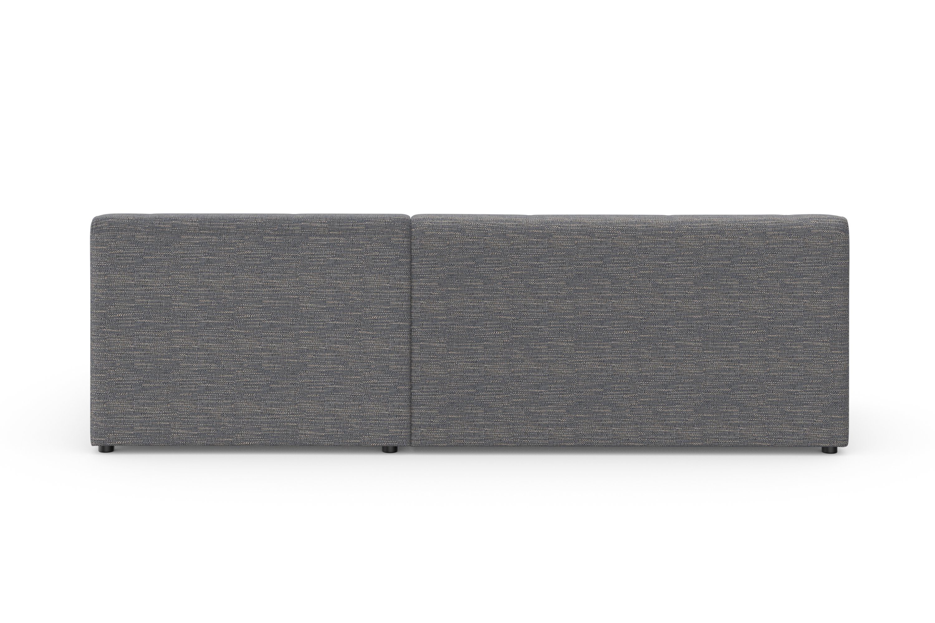 DOMO collection Hoekbank Topper, elegant en tijdloos, compacte afmetingen 245/155cm, L-vorm