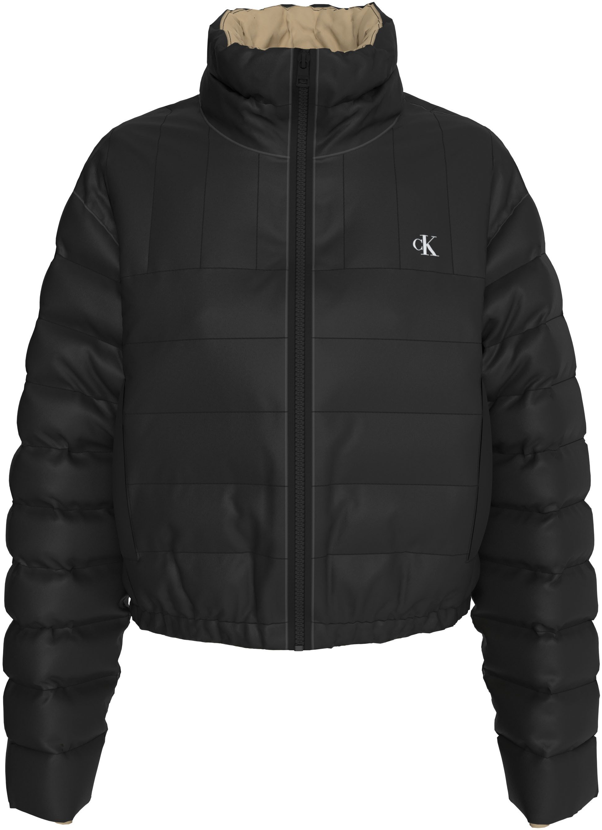 Calvin Klein Gewatteerde jas UL SHORT PUFFER Met gestempeld logo