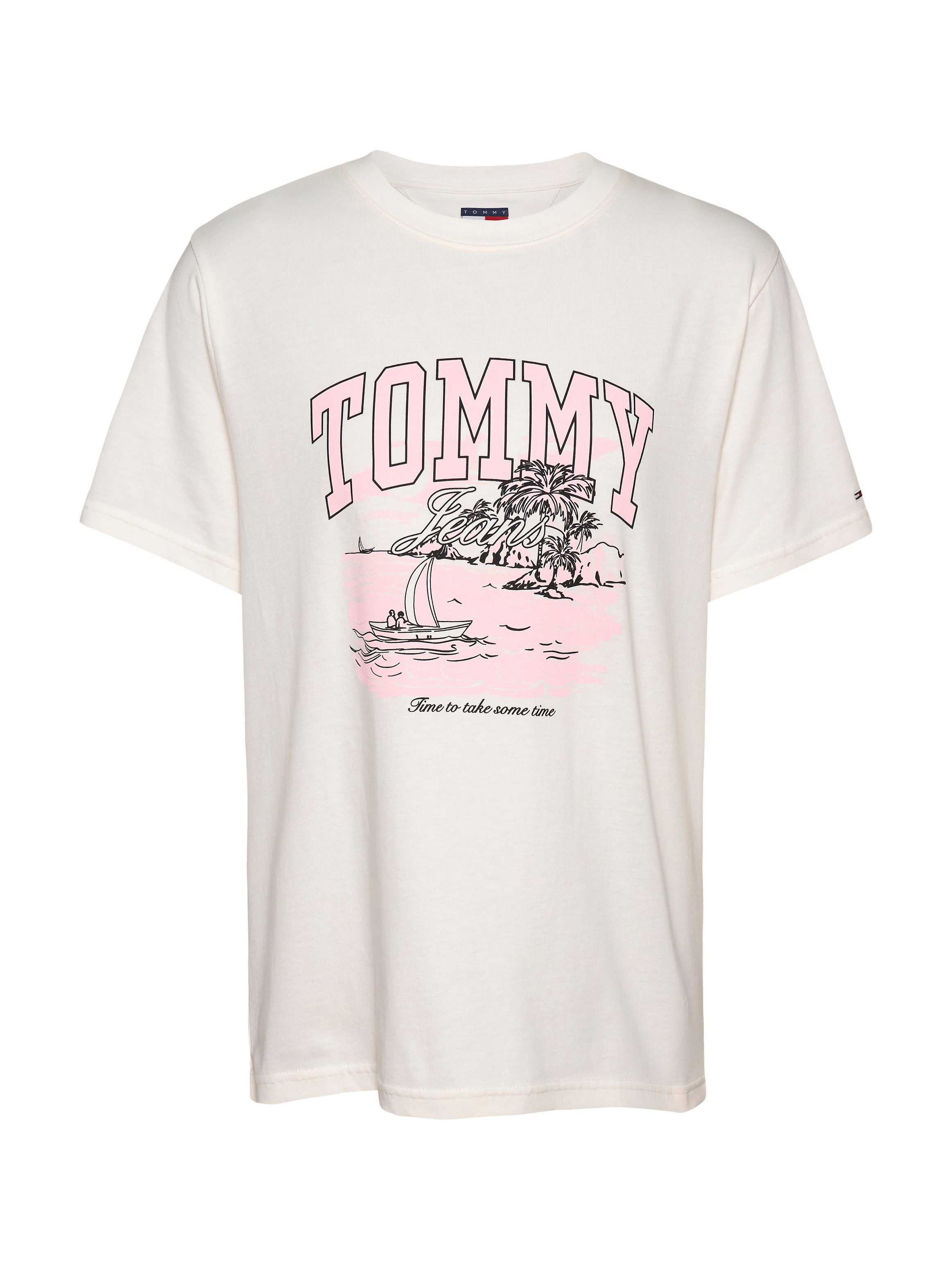 TOMMY JEANS T-shirt TJW RLX TONAL TROPICS TEE