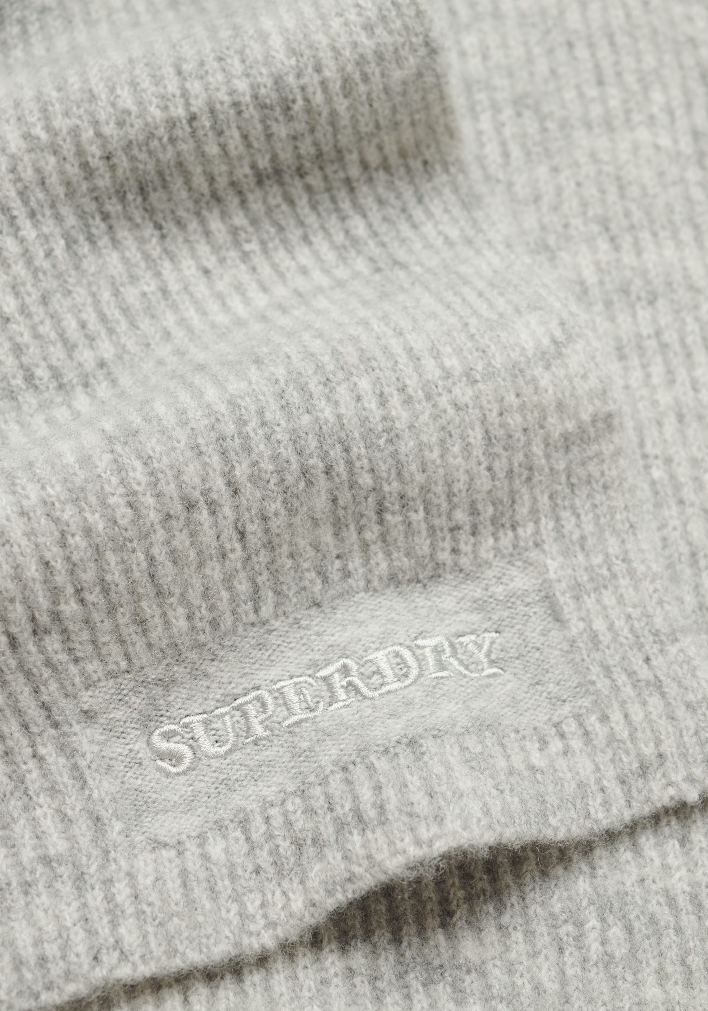 Superdry Gebreide sjaal SOFT RIB KNIT SCARF