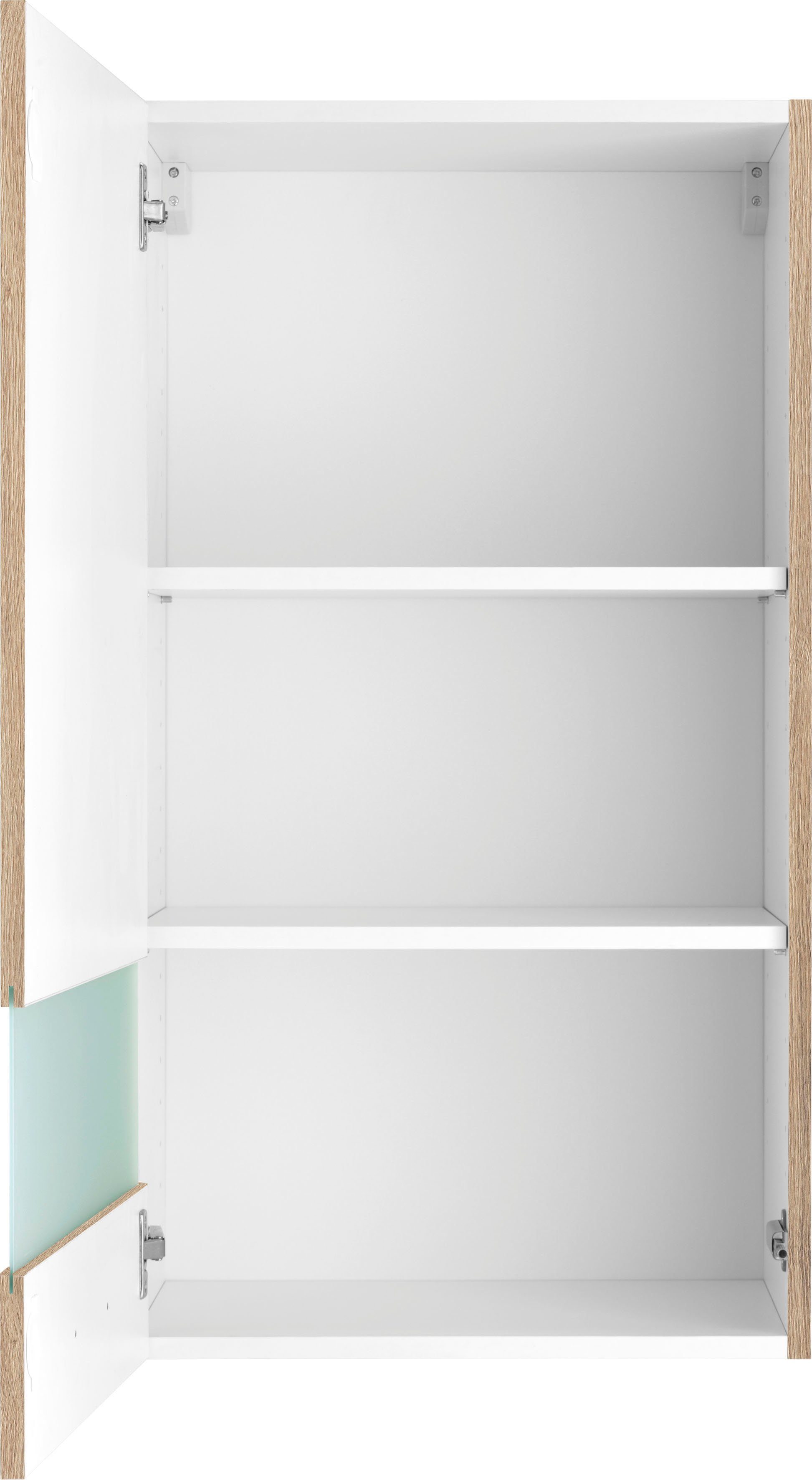OPTIFIT Hangend kastje met glasdeur Roth Breedte 50 cm, 89,6 cm hoog