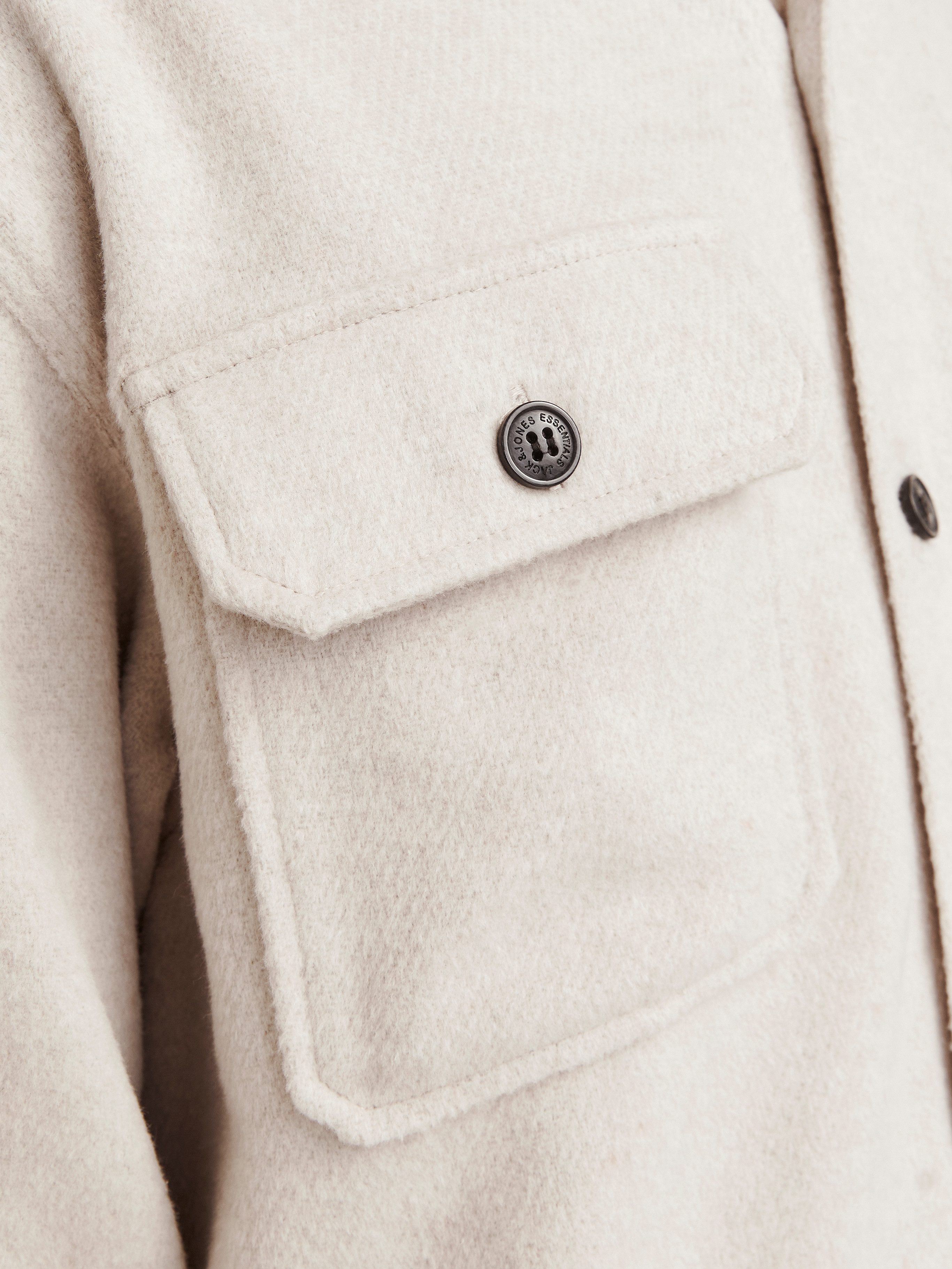 Jack & Jones Overhemd met lange mouwen JJEBRADLEY OLLIE OVERSHIRT LS NOOS