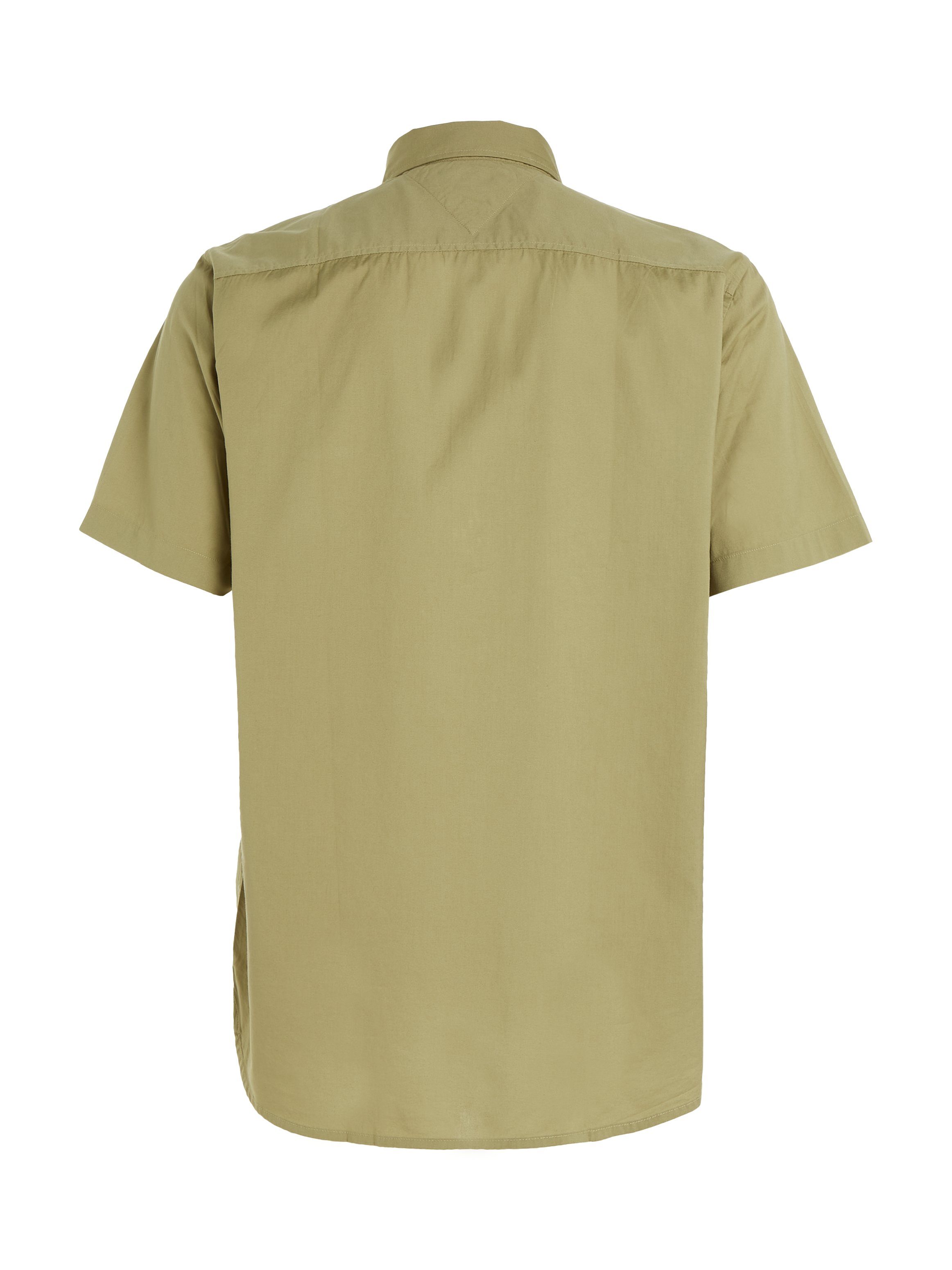 Tommy Hilfiger Overhemd met korte mouwen FLEX POPLIN RF SHIRT S S