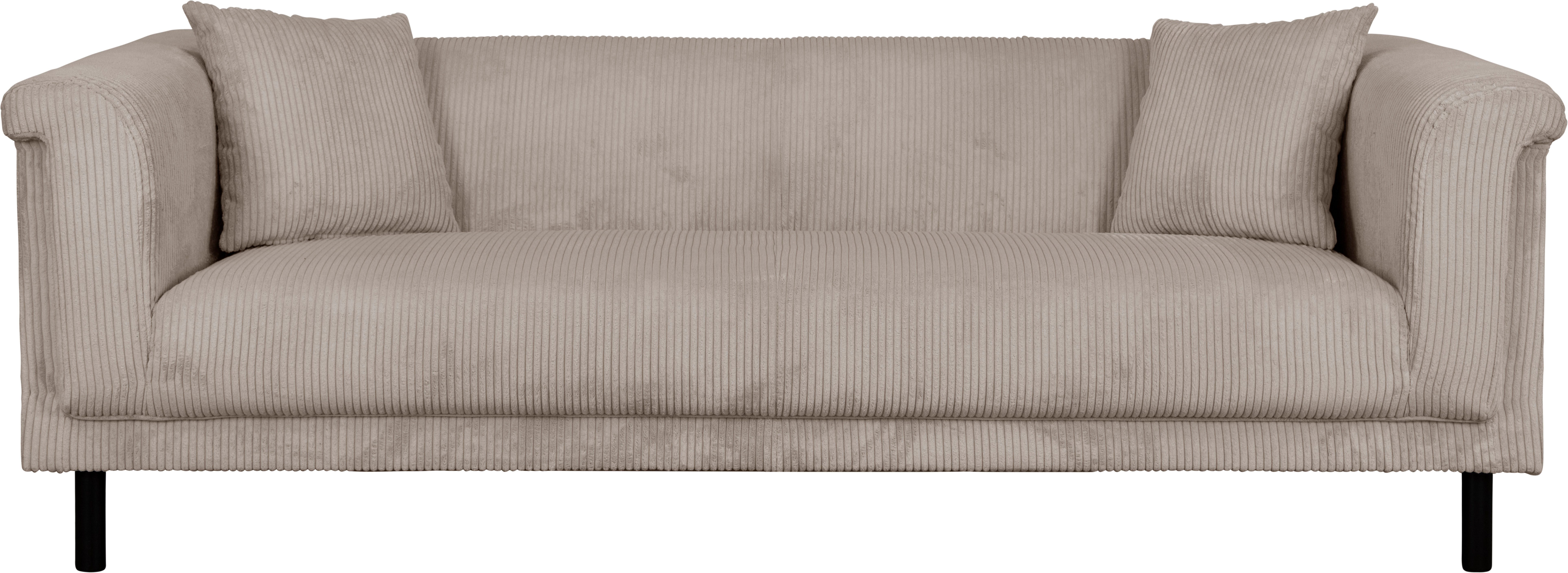 INOSIGN 3-zitsbank AGNIA BxDxH: 210x85x71 cm incl. sierkussens, ook in cord en bouclé