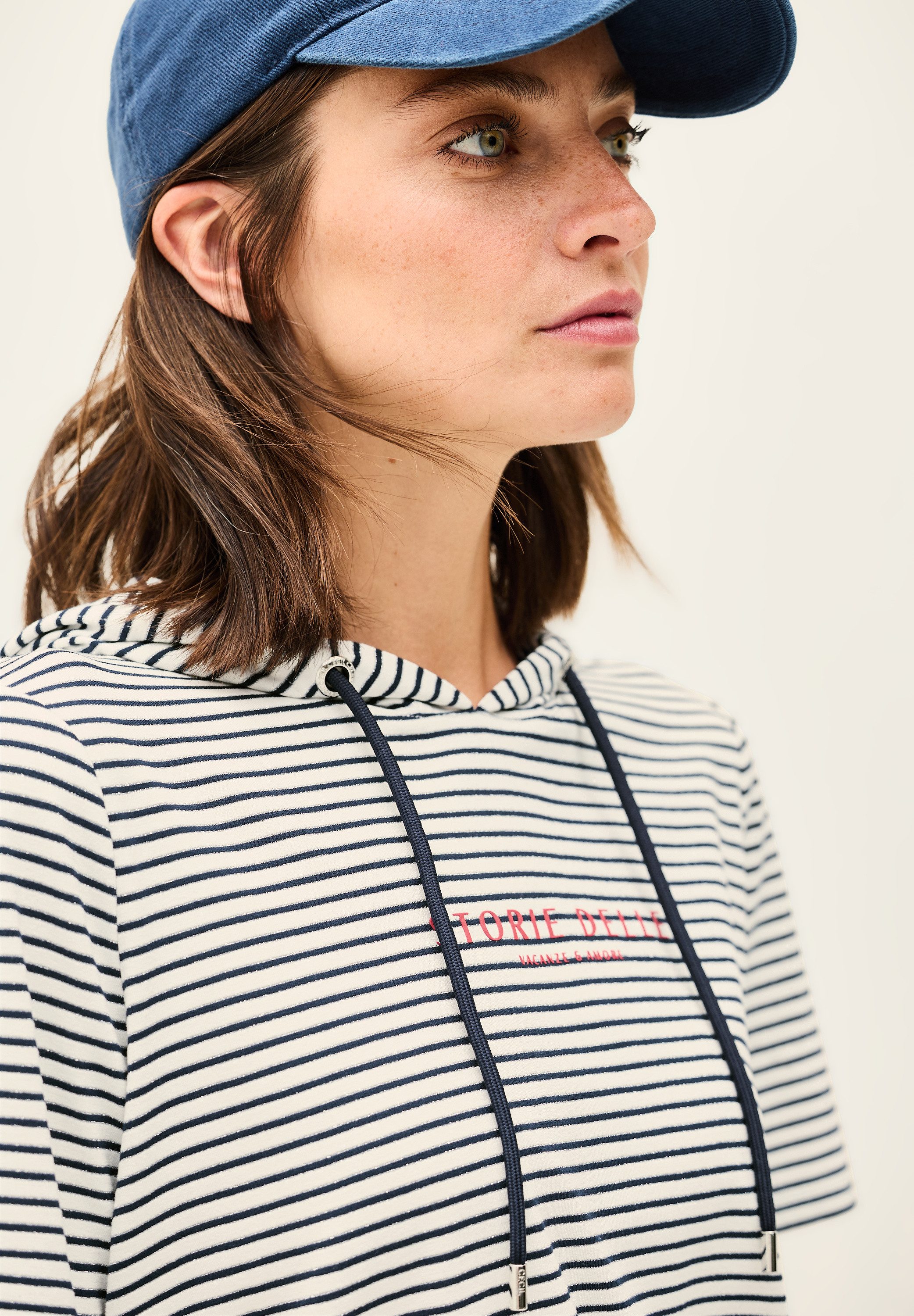 Cecil Capuchonshirt met een capuchon