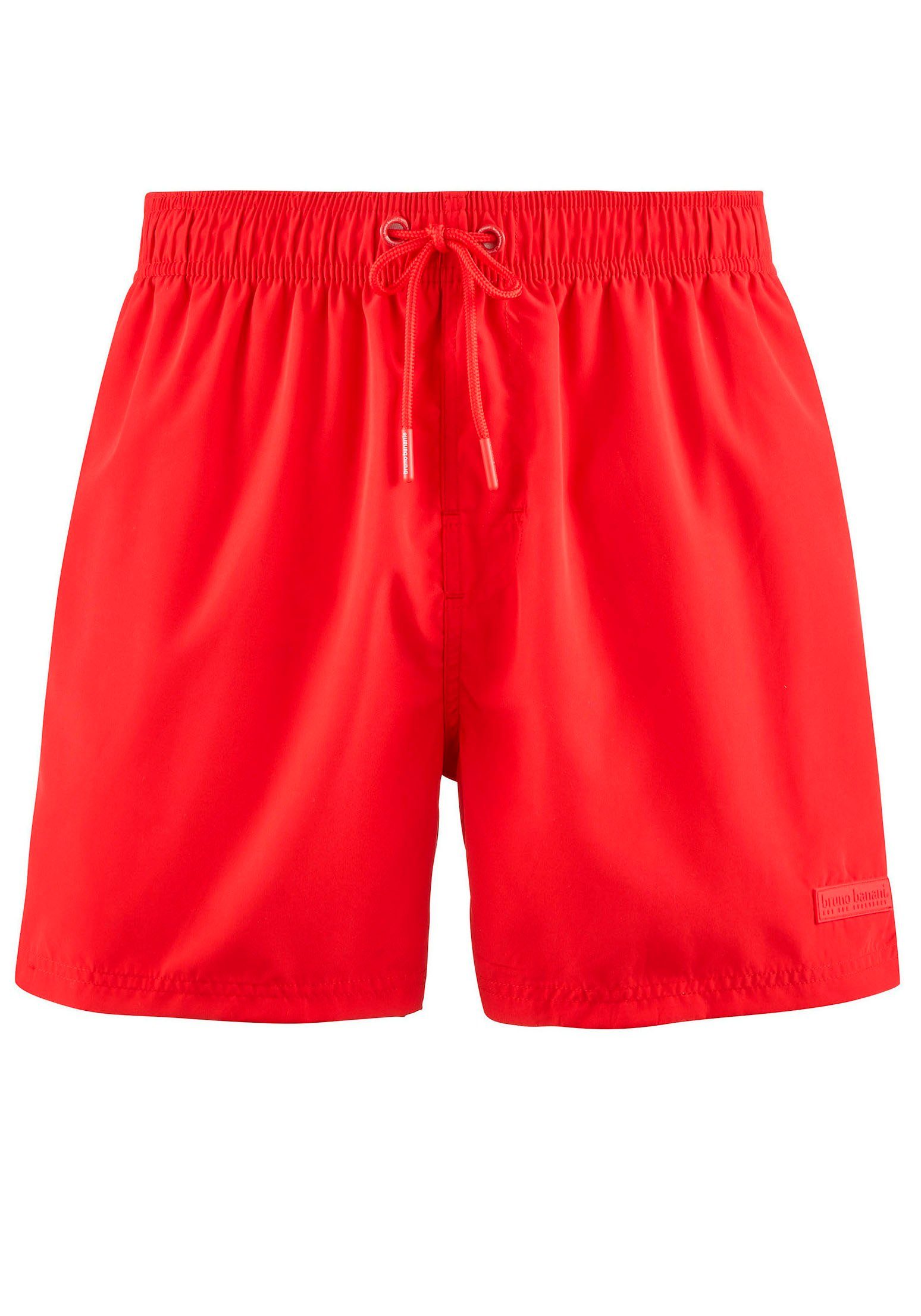 Bruno Banani Zwemshort Boxer Wave Line 2.0 Swim met tunnel-elastische tailleband
