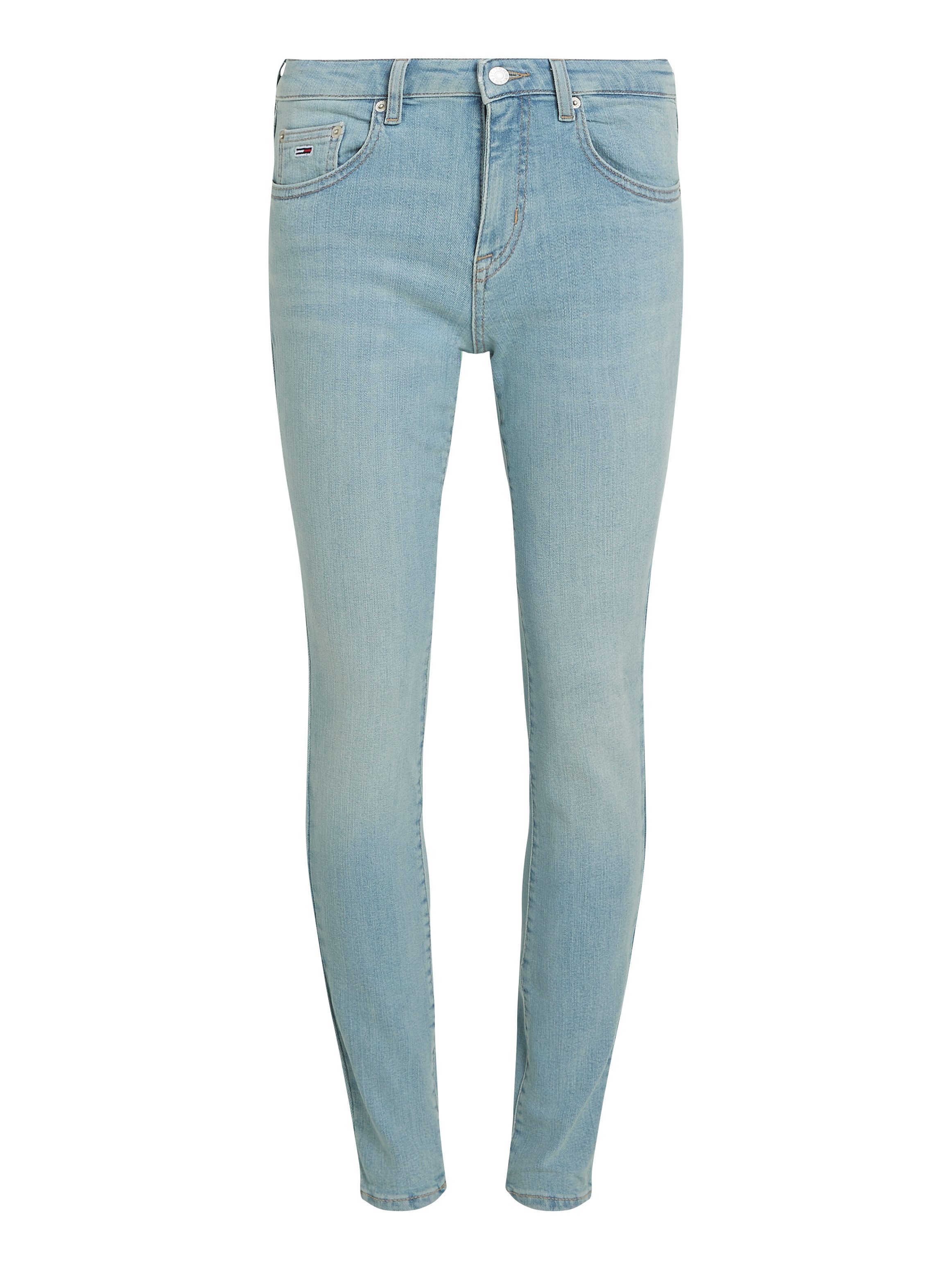 TOMMY JEANS Skinny fit jeans Sophie Low Waist Skinny met logo-badge, in enkel-lengte