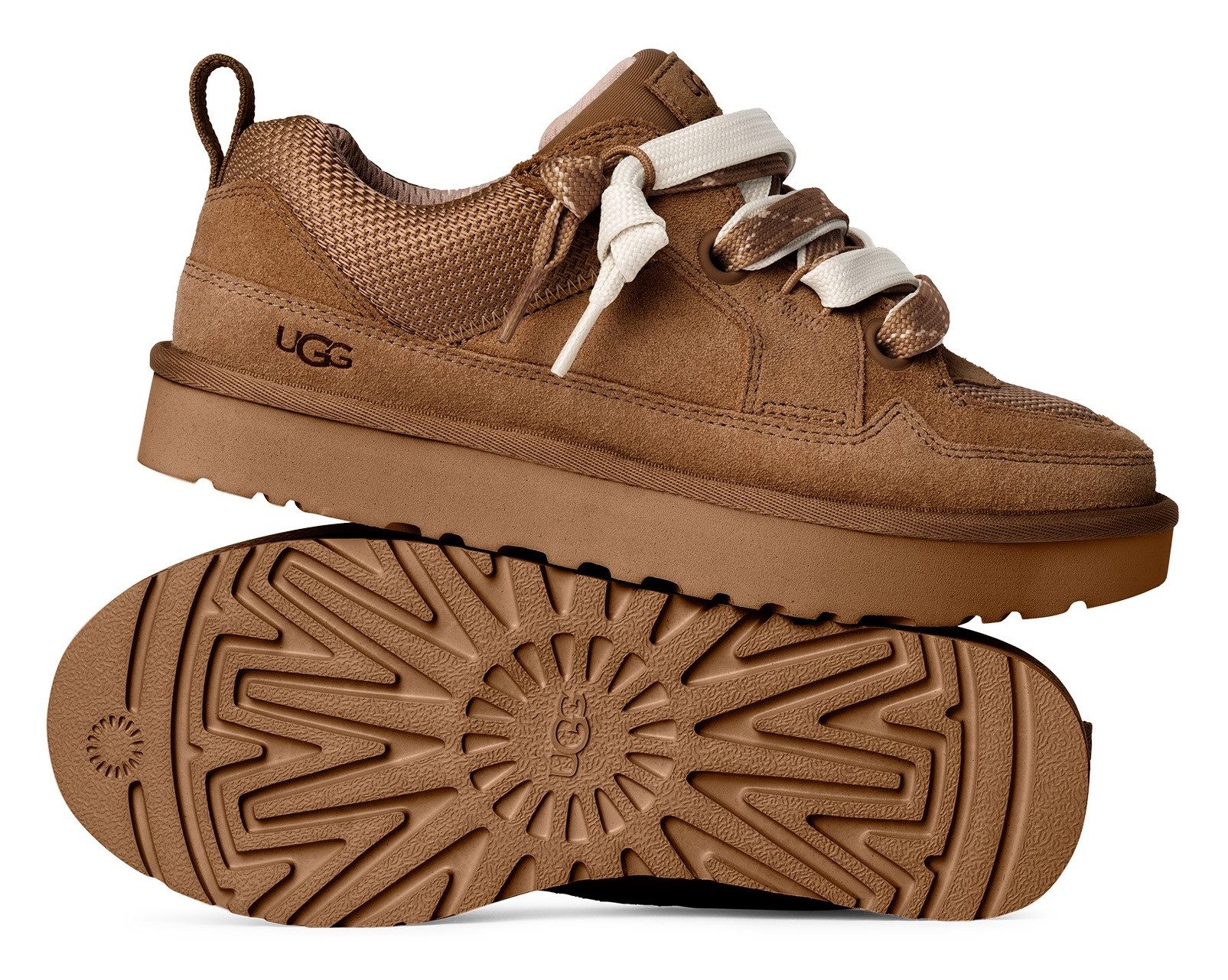 UGG Sneakers LO LOWMEL Plateausneaker, veterschoen met EVA-voetbed