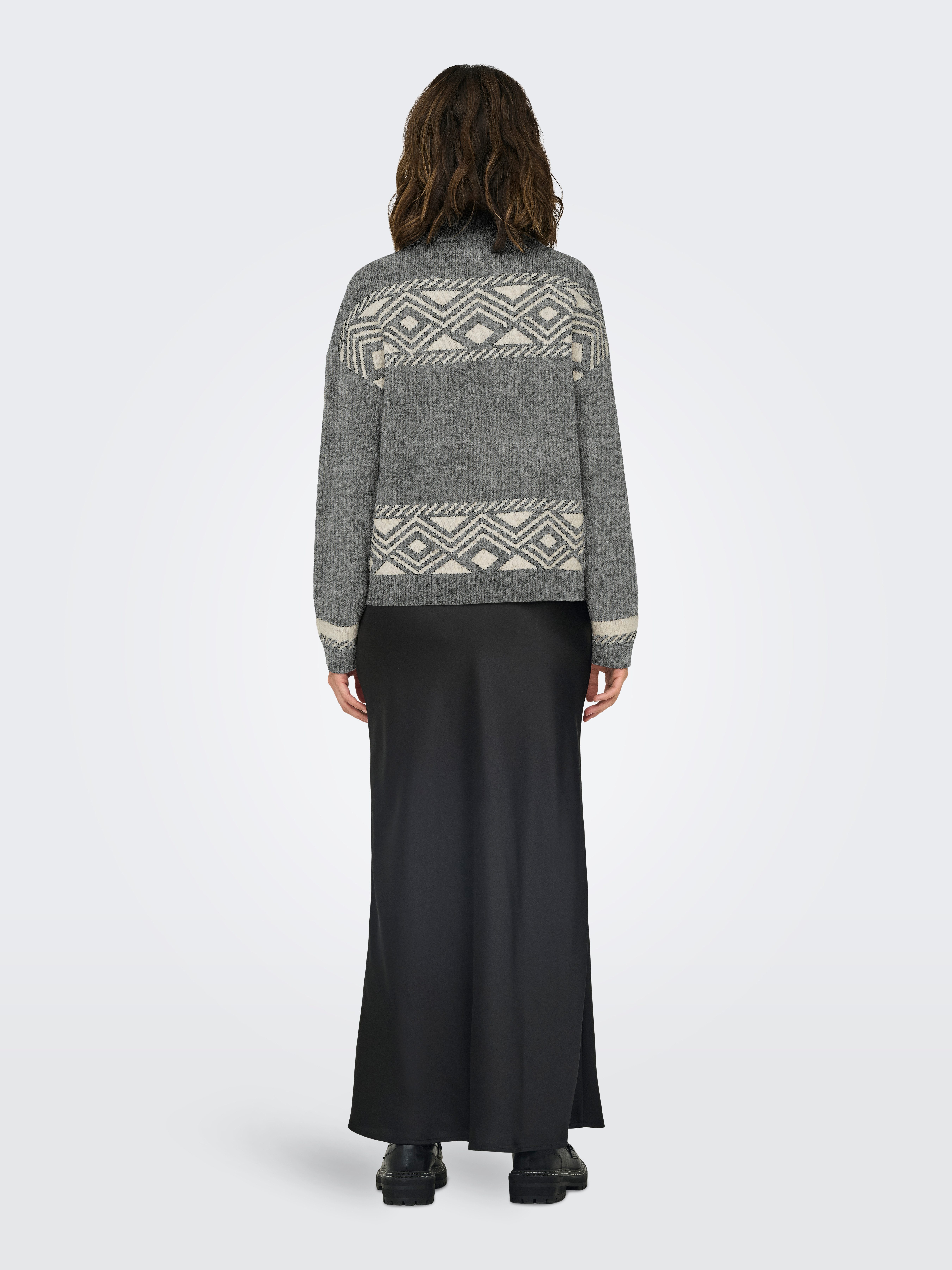 Only Trui met staande kraag ONLVICTORIA L S PULLOVER KNT NOOS