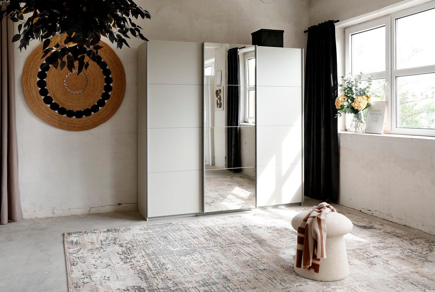 rauch Schuifdeurkast Kledingkast kast OTTO´S CHOICE garderobe AGORDO Top interieur, in 4 breedtes en 2 hoogtes MADE IN GERMANY
