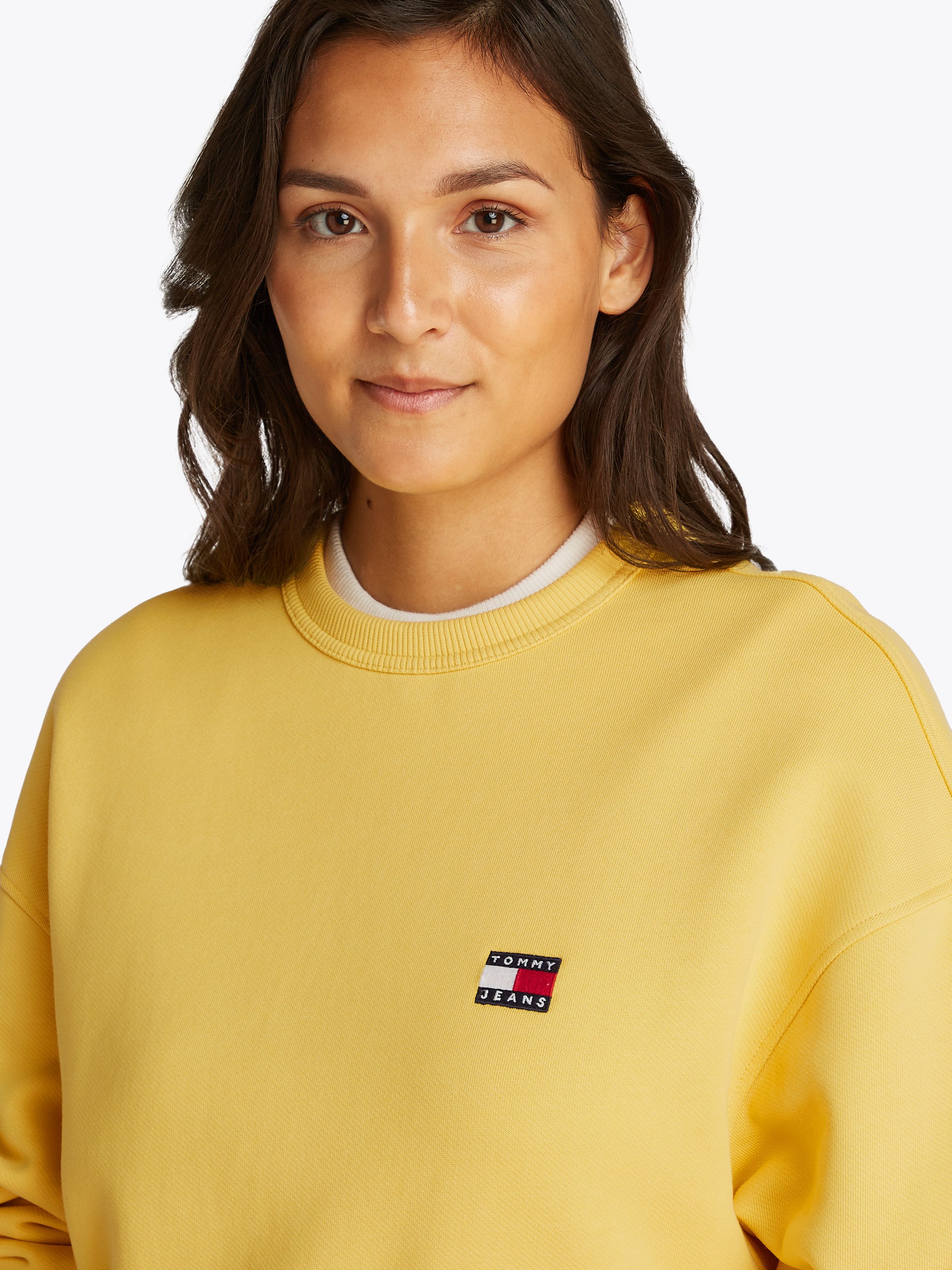 TOMMY JEANS Sweatshirt TJW BXY BADGE CREW