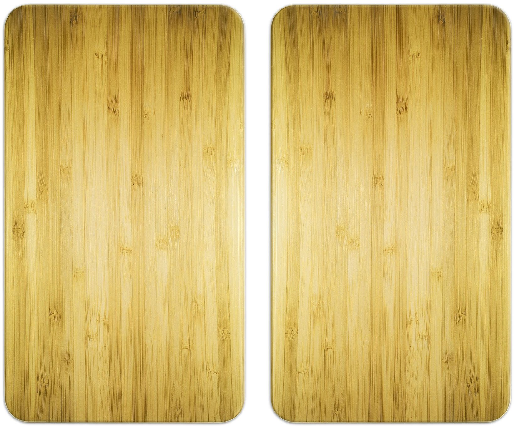 Maximex WENKO Kookplaatdeksel Universal Model Holz-Optik (set, 2-delig) accessoires beige