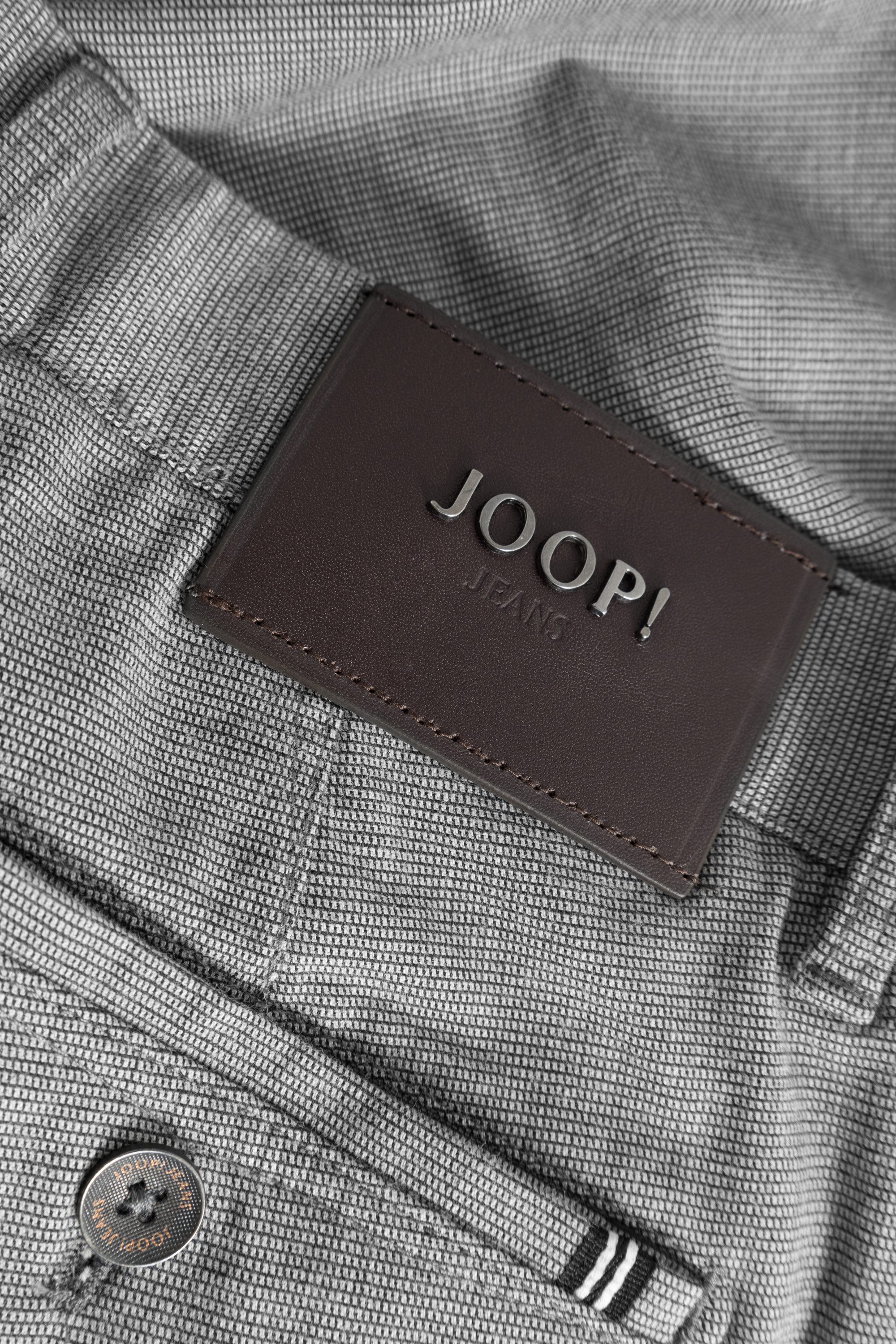 Joop Jeans Chino Matthew met fijne patroon, in lengte 32