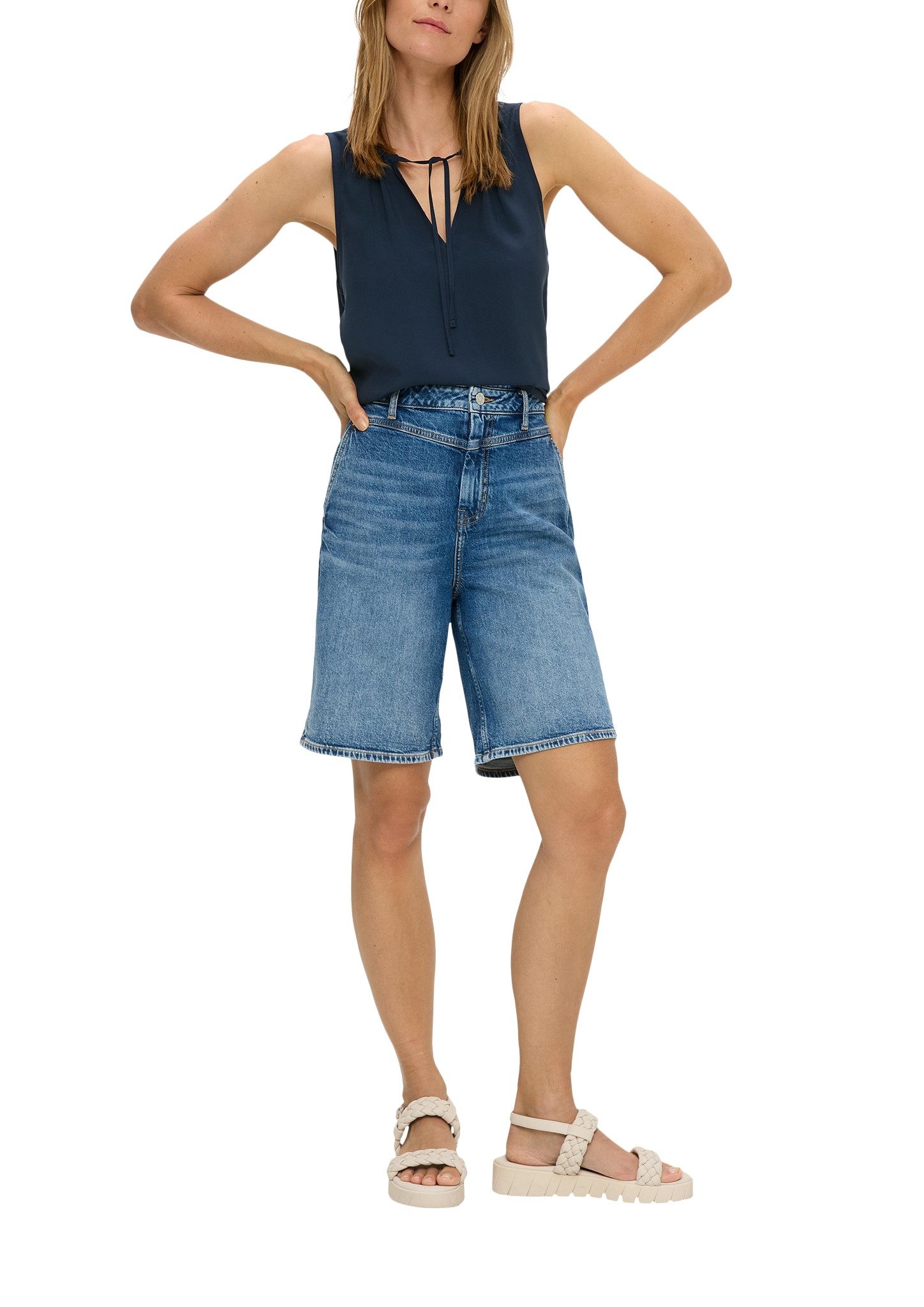 s.Oliver Top met print all-over
