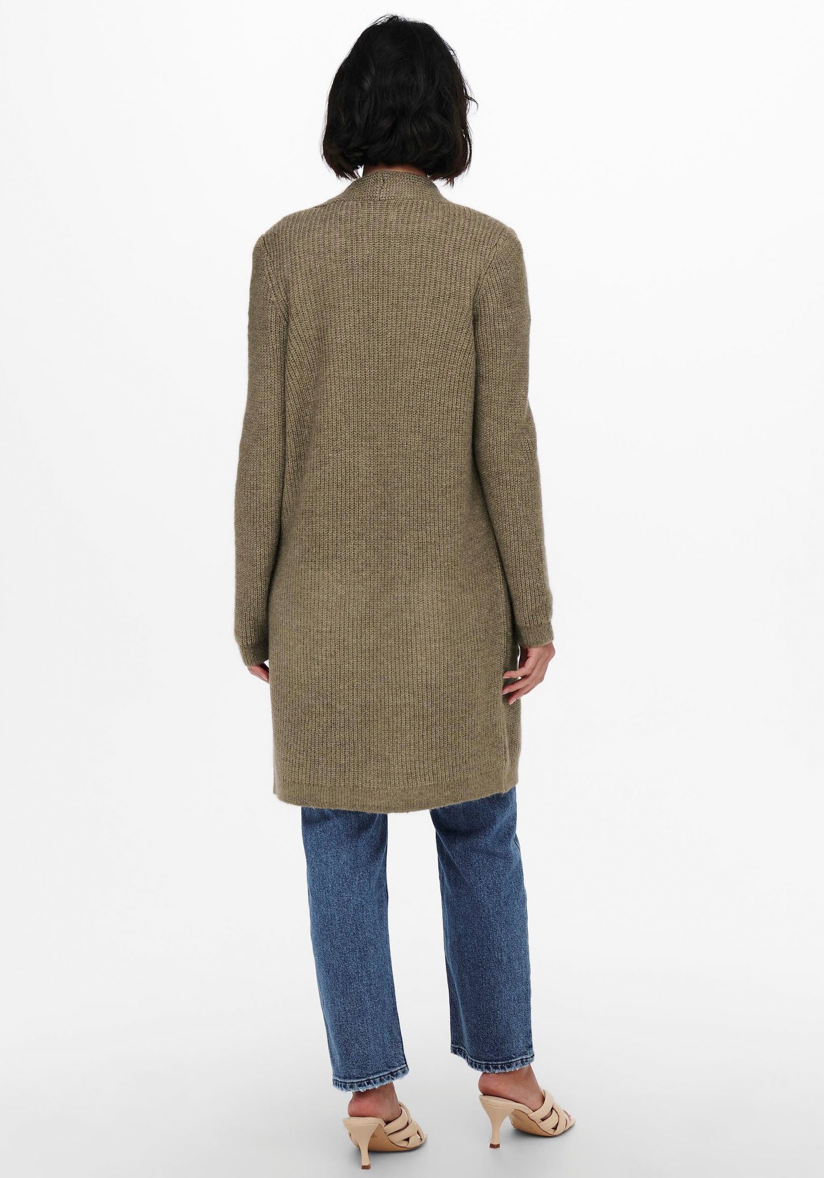 Only Lang vest ONLJADE L/S cardigan KNT NOOS